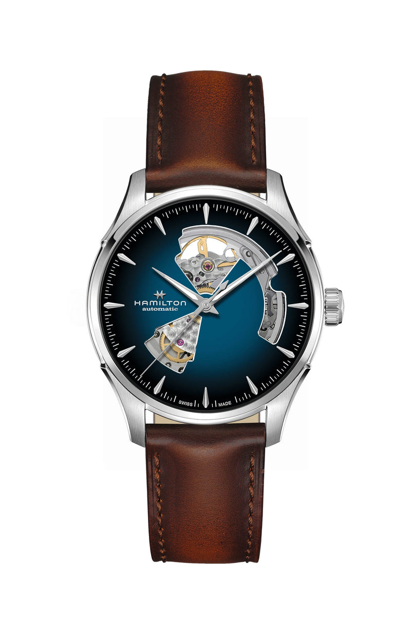 Hamilton Jazzmaster Open Heart 40 rannekello H32675540 tuotekuva