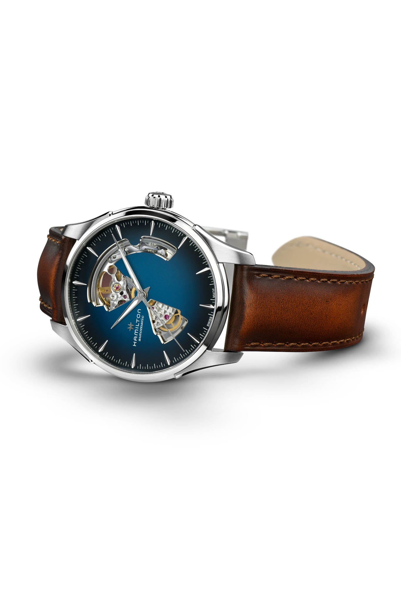 Hamilton Jazzmaster Open Heart 40 rannekello