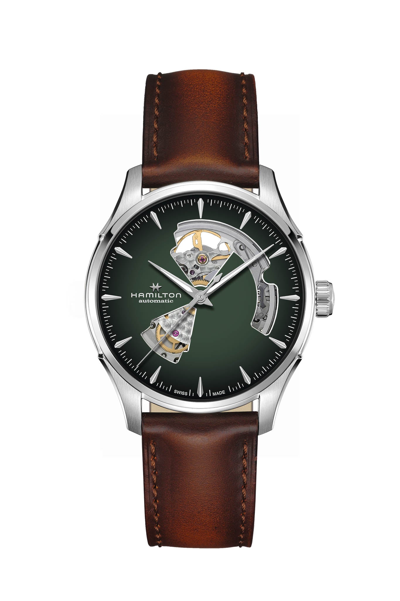 Hamilton Jazzmaster Open Heart 40 rannekello