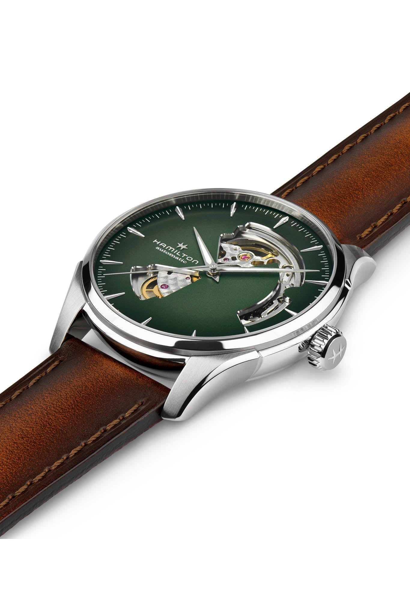 Hamilton Jazzmaster Open Heart 40 rannekello