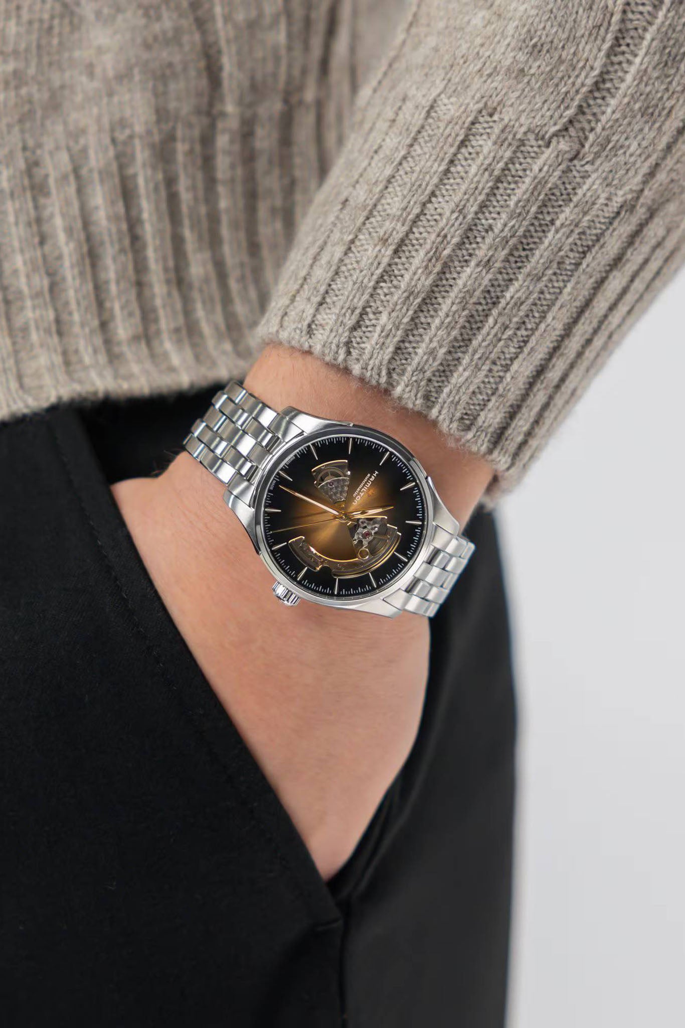 Hamilton Jazzmaster Open Heart 40mm