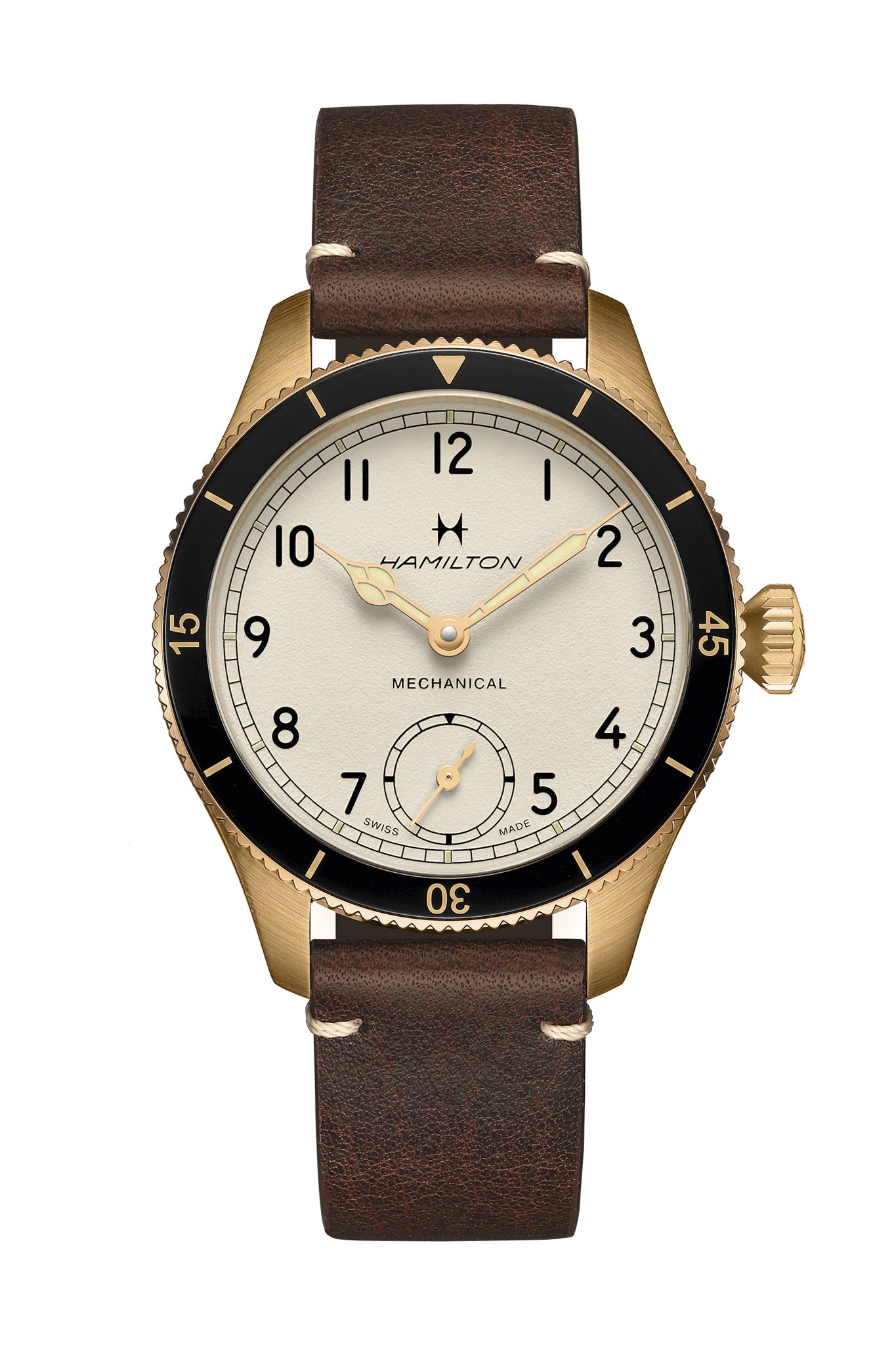 Hamilton Khaki Aviation Pilot Pioneer Mechanical 43 rannekello