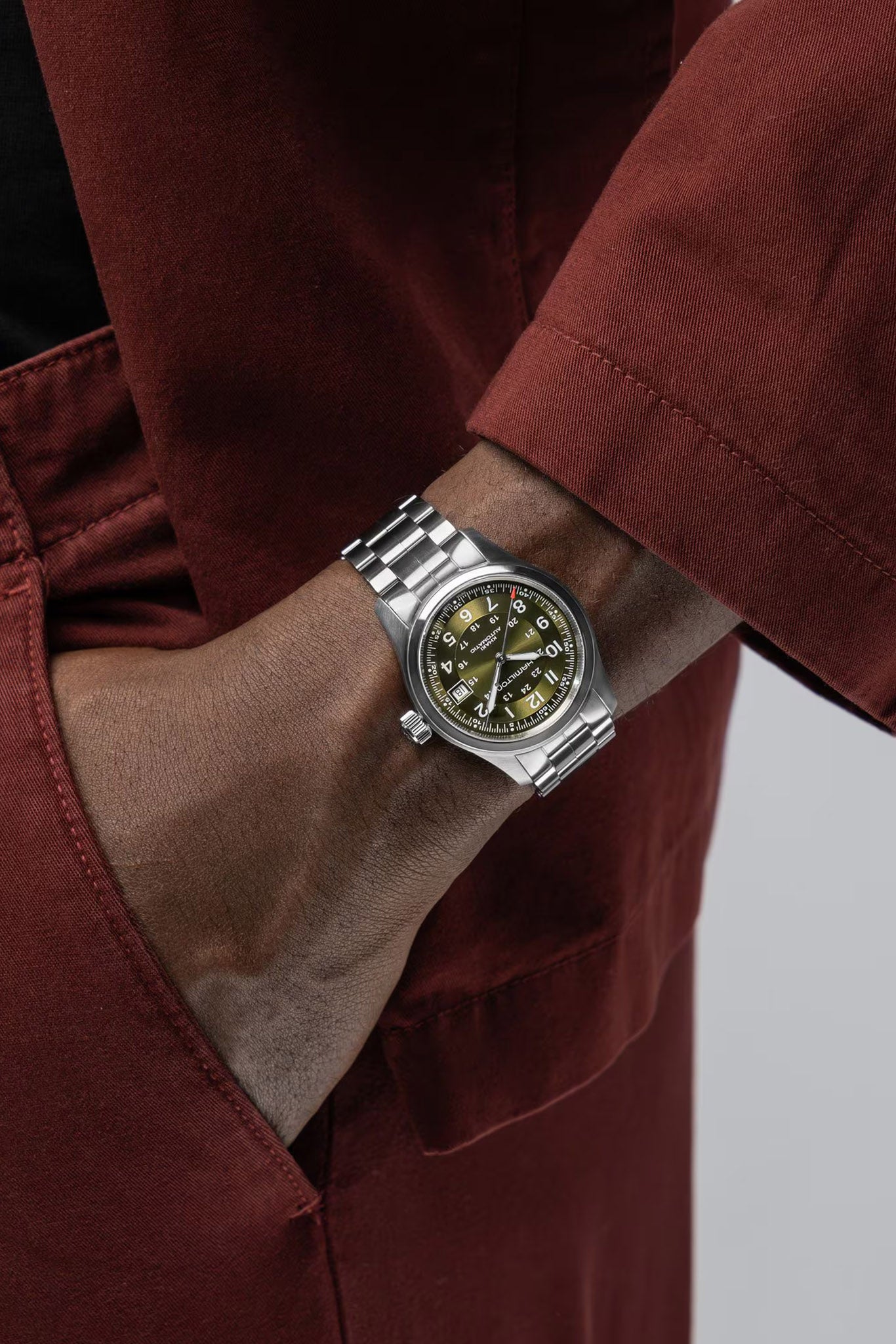 Hamilton Khaki Field 38 Auto rannekello