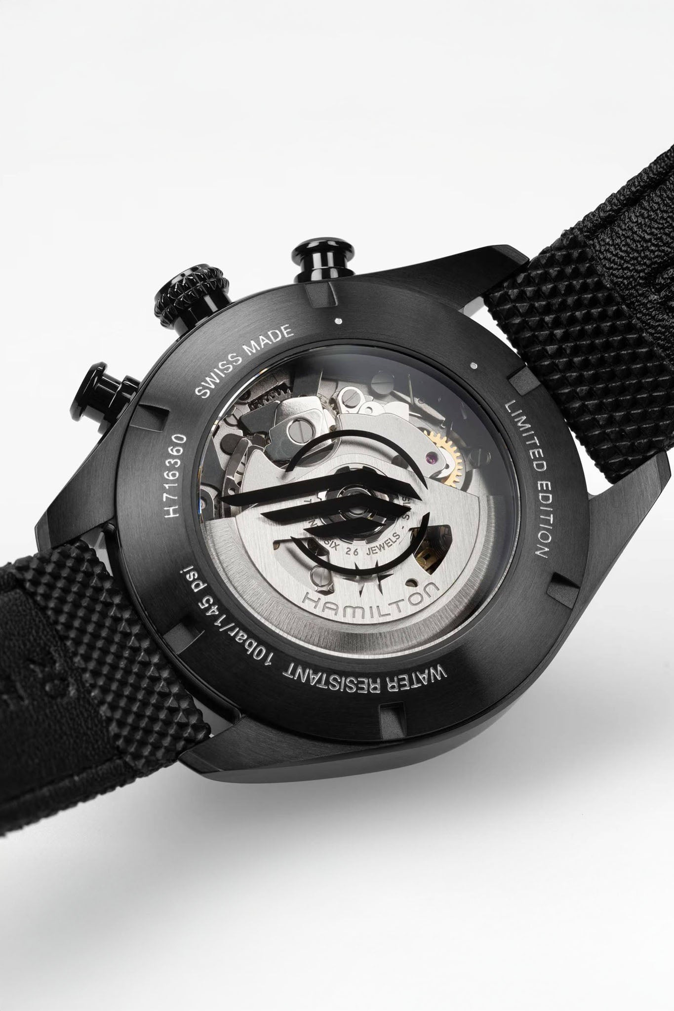 Hamilton x Resident Evil Khaki Field Auto Chrono