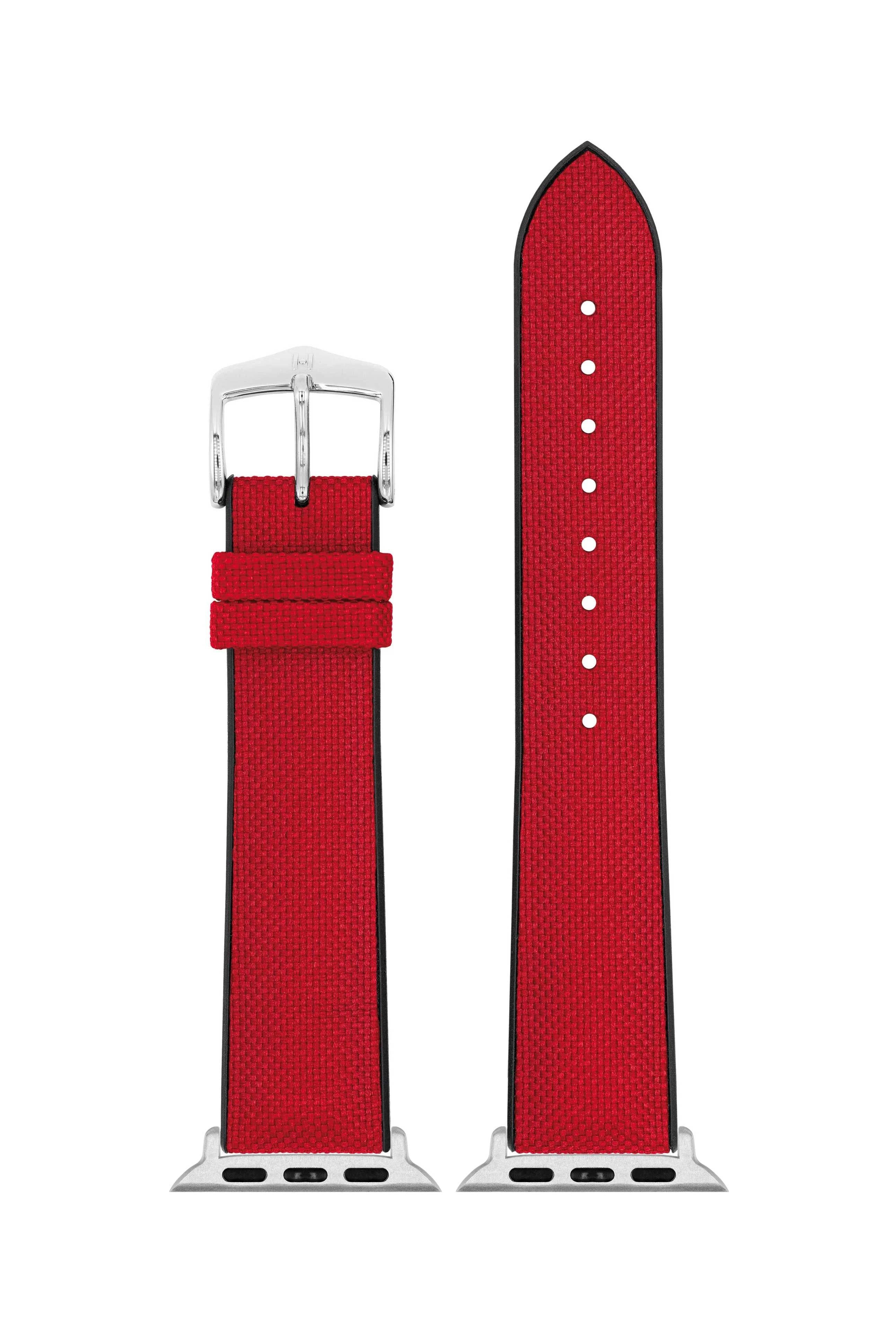 Hirsch Arne for Apple Watch L Red kellon ranneke