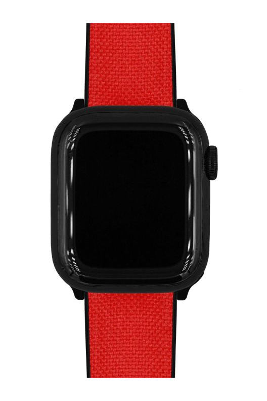 Hirsch Arne for Apple Watch kelloranneke, punainen