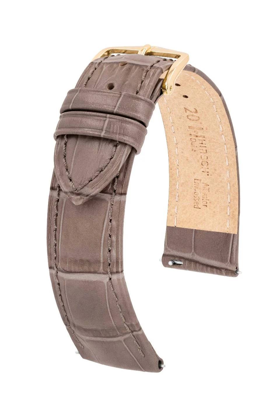 Hirsch Duke M Taupe kellon ranneke