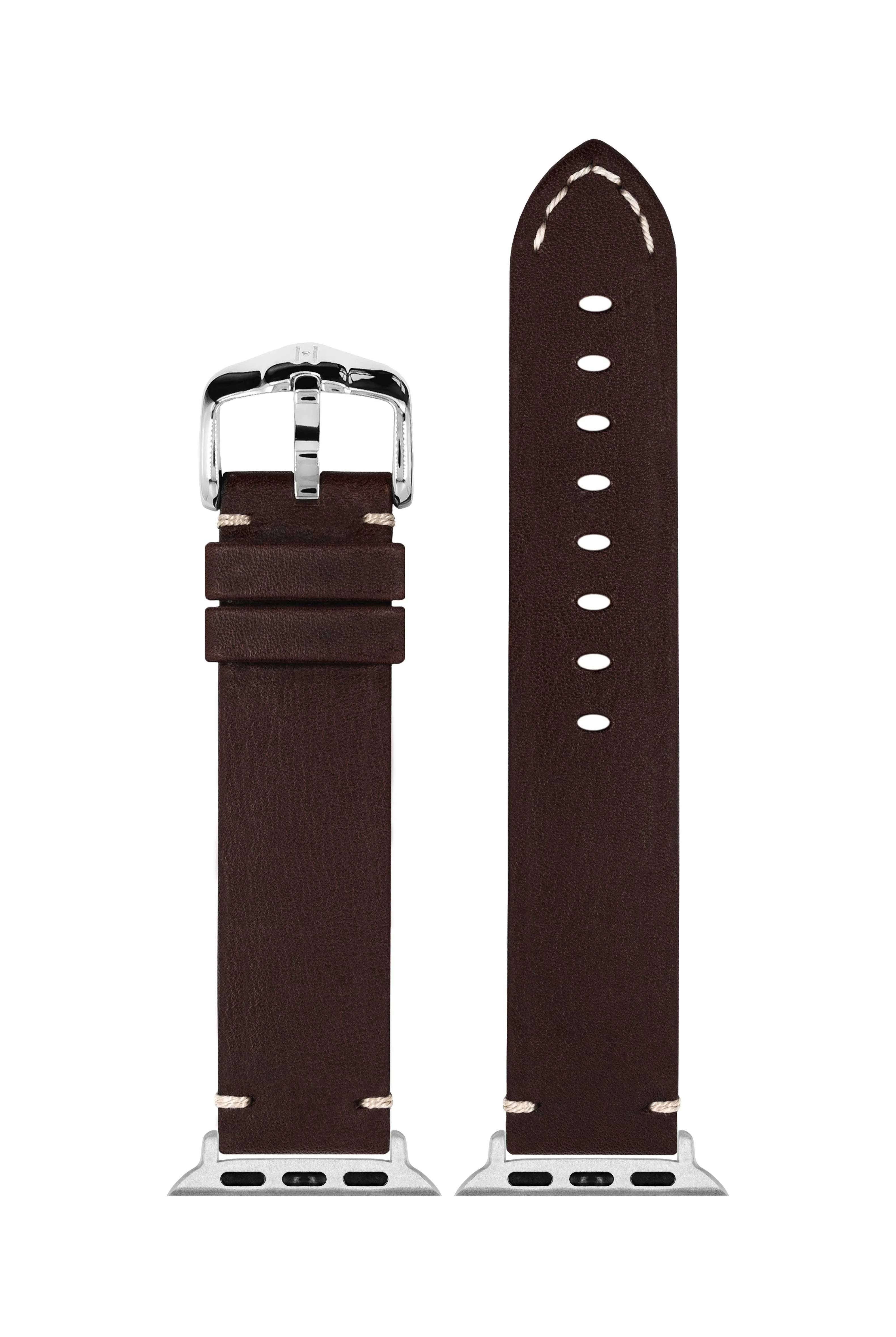 Hirsch Ranger for Apple Watch L Brown kellon ranneke