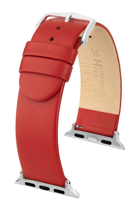Hirsch Scandic for Apple Watch kelloranneke, punainen
