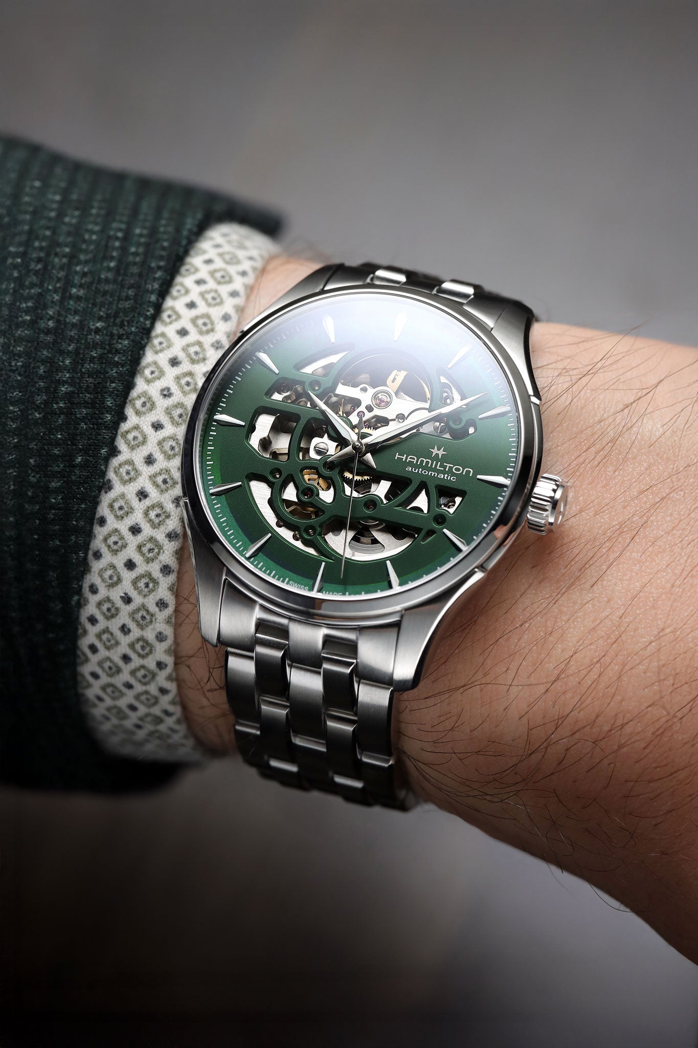 Hamilton Jazzmaster Skeleton 40 rannekello