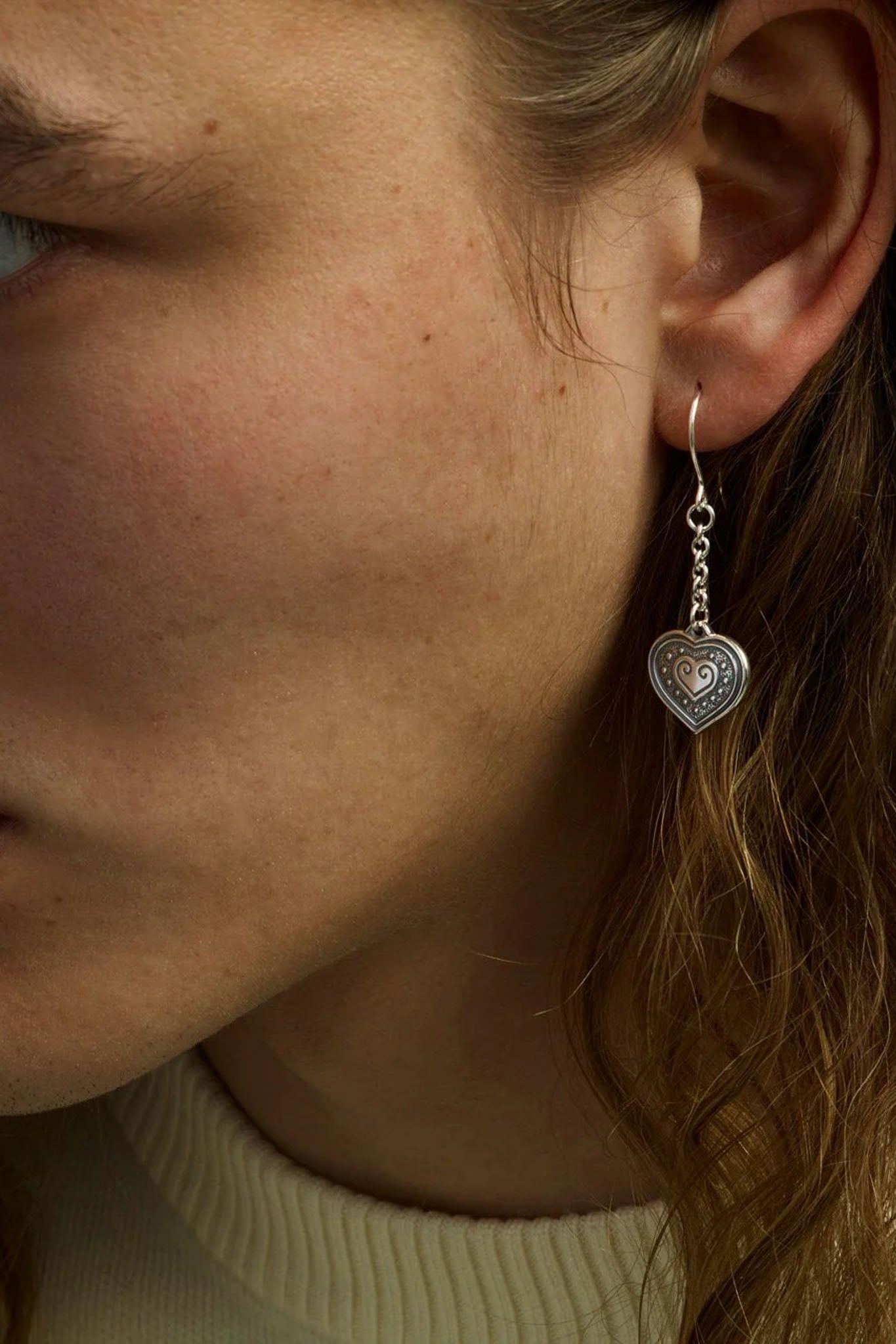 Kalevala Euran Sydän hopeiset korvakorut