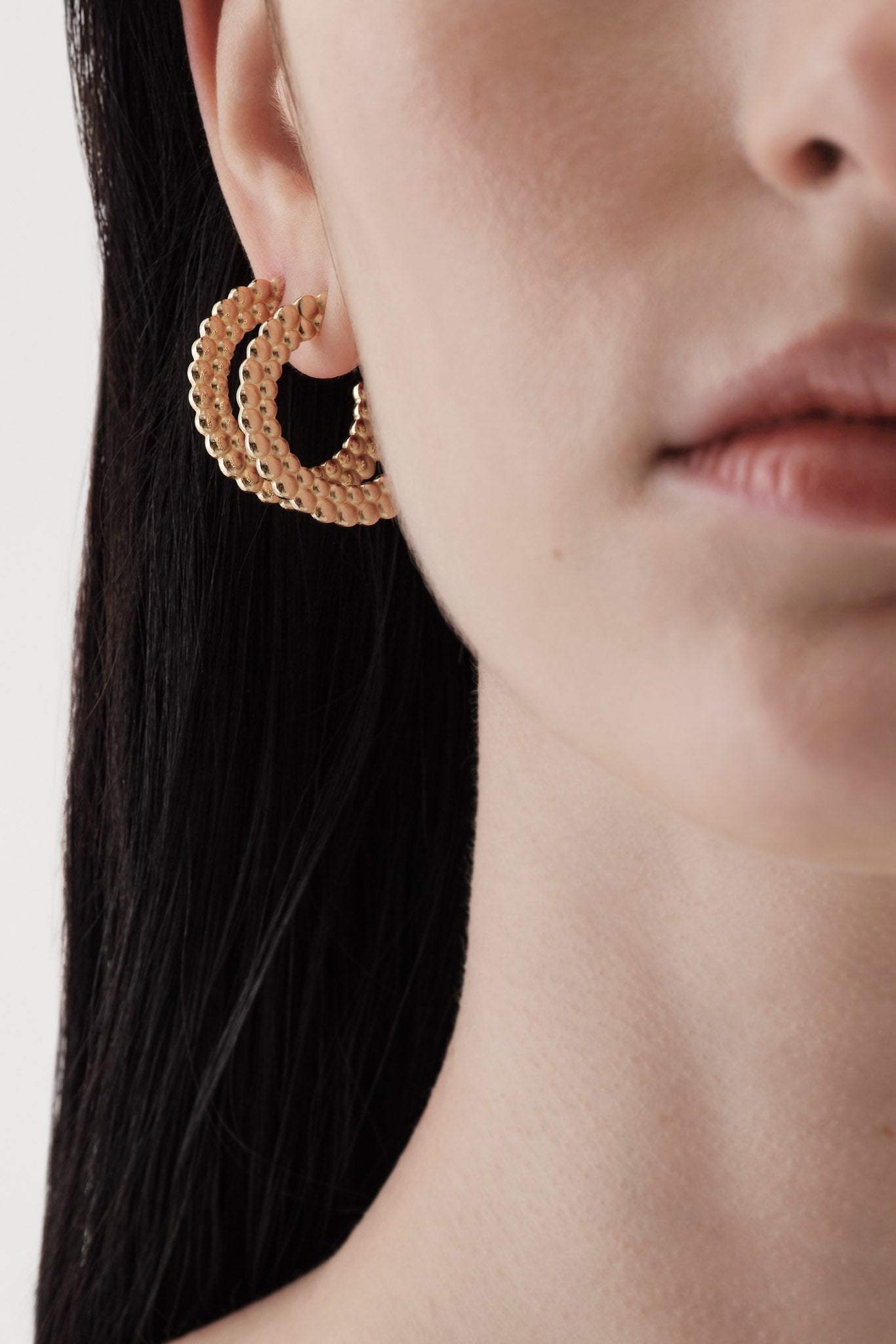 Kalevala Valoisa hopeiset korvarenkaat