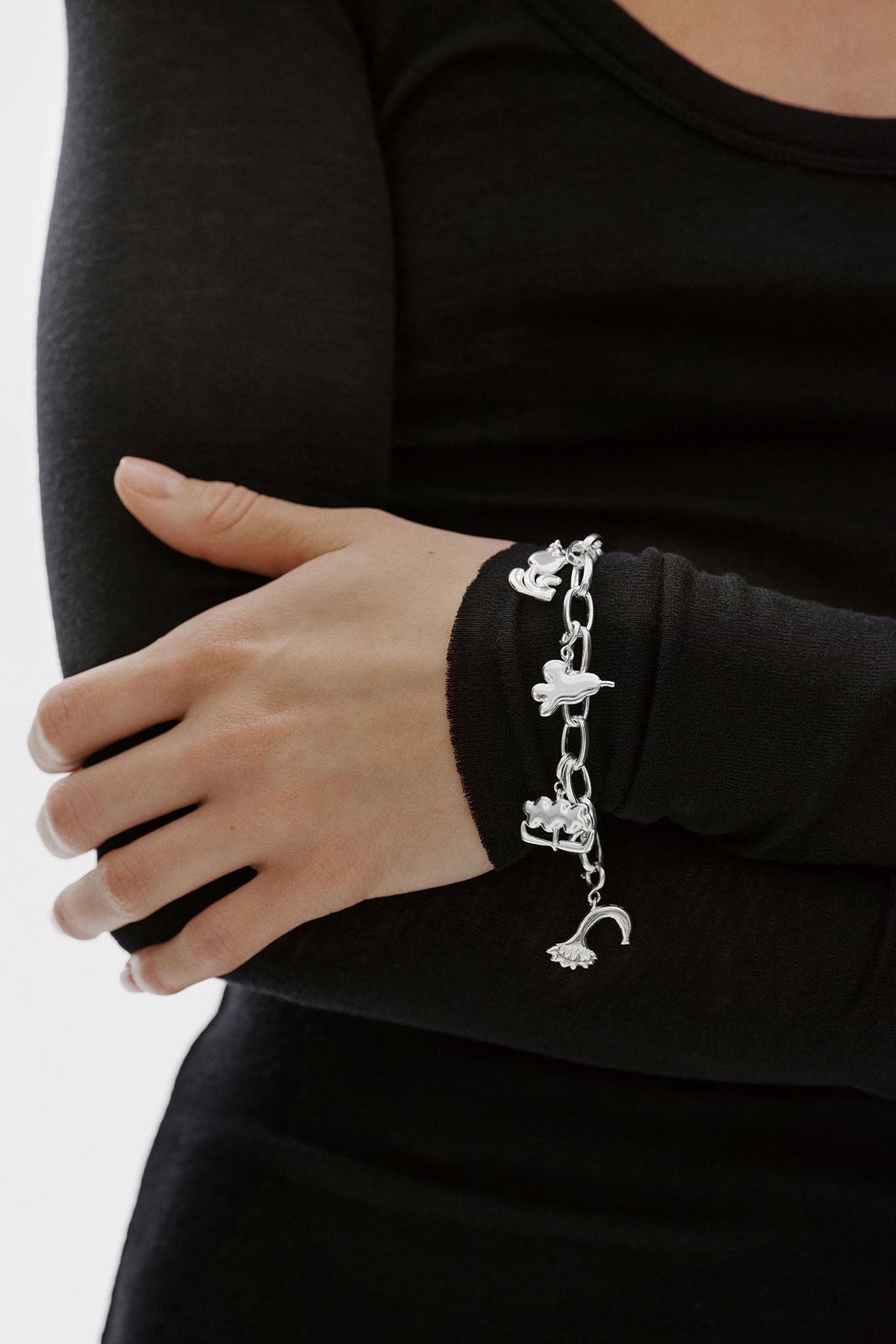 Kalevala x Marimekko Garden Kukasta kukkaan -hela hopea