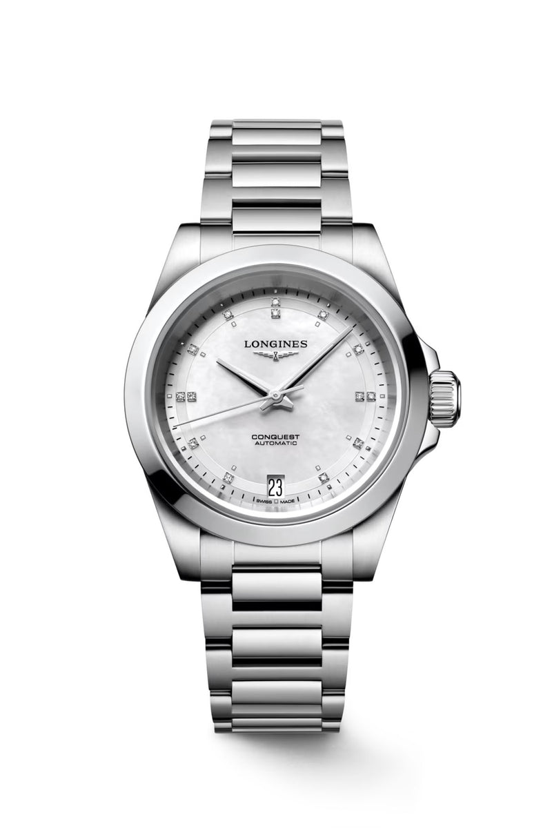 Longines Conquest 34 naisten rannekello L3.430.4.87.6 tuotekuva