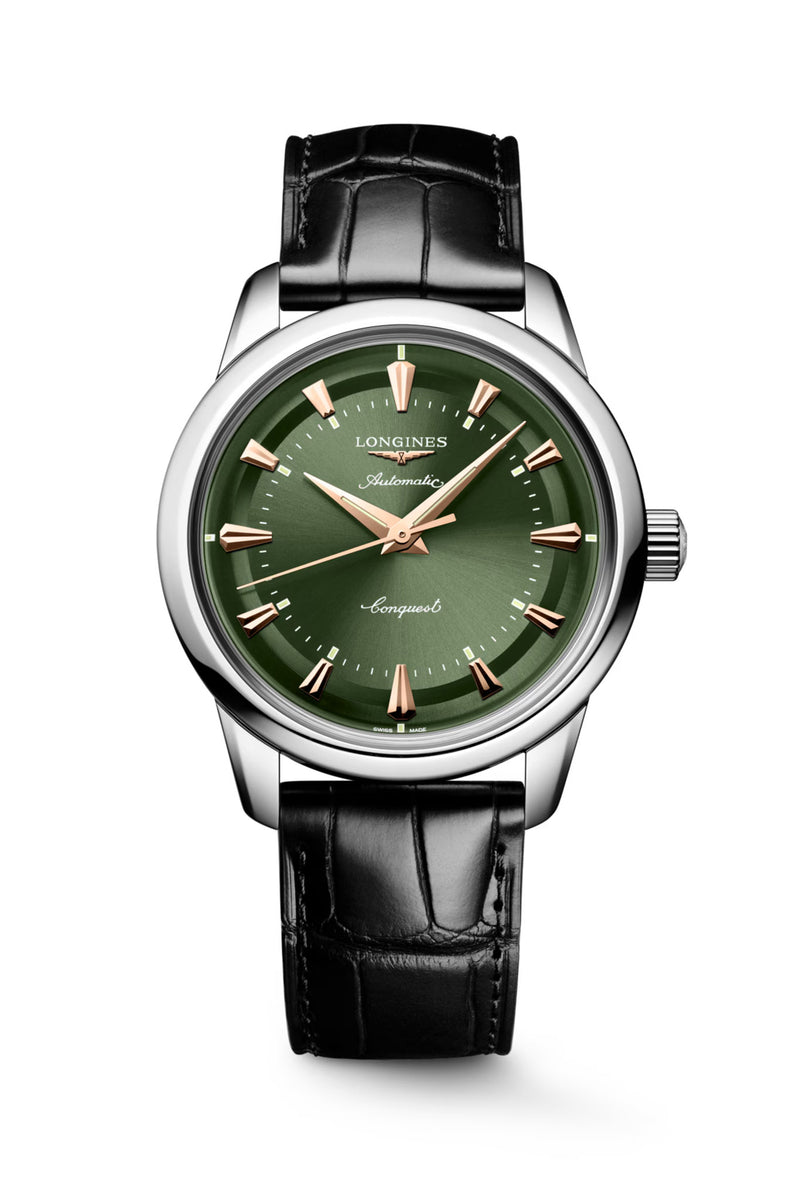 Longines Conquest Heritage 38 rannekello L1.649.4.02.2 tuotekuva