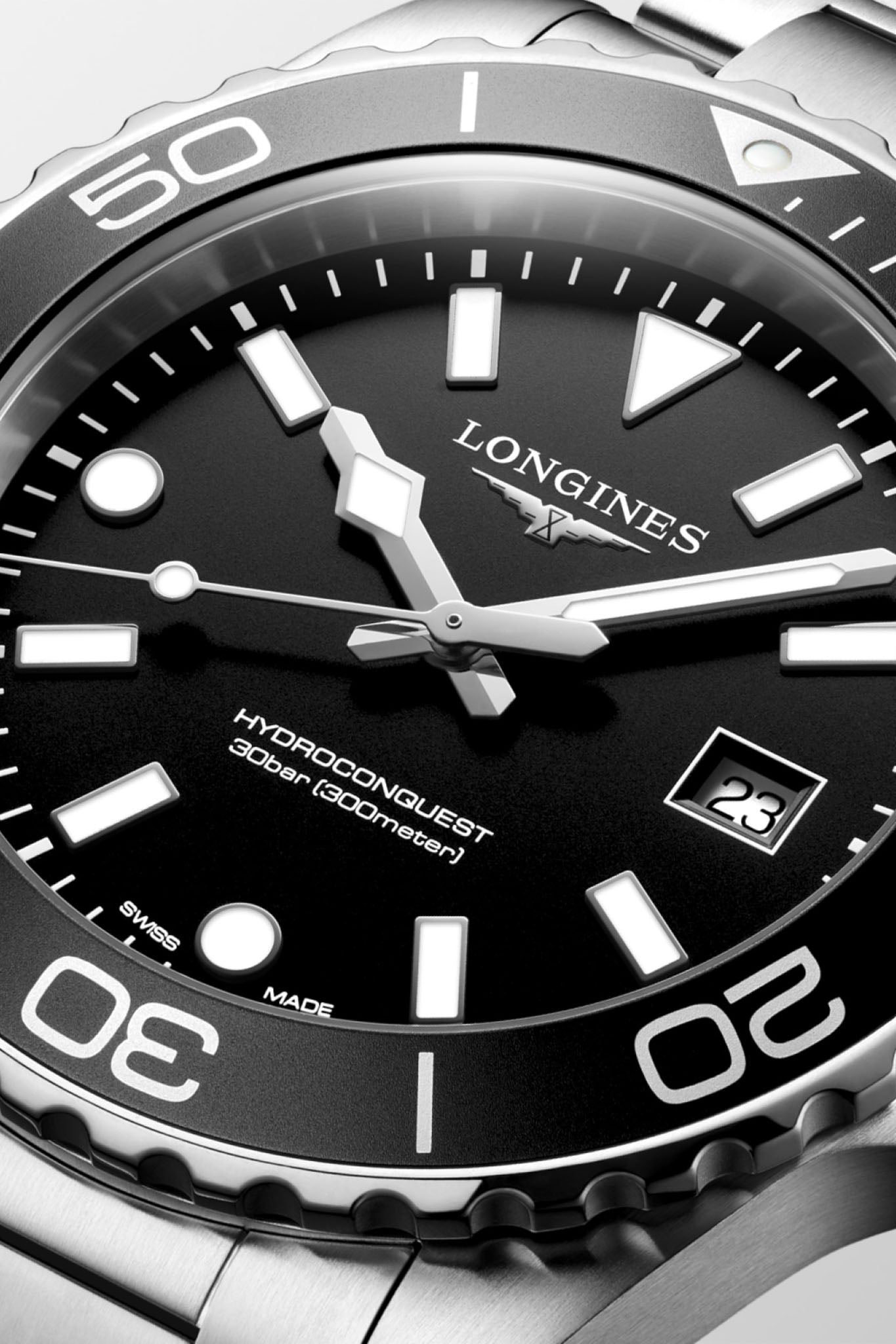 Longines Hydroconquest 42 Quartz rannekello L3.769.4.56.6