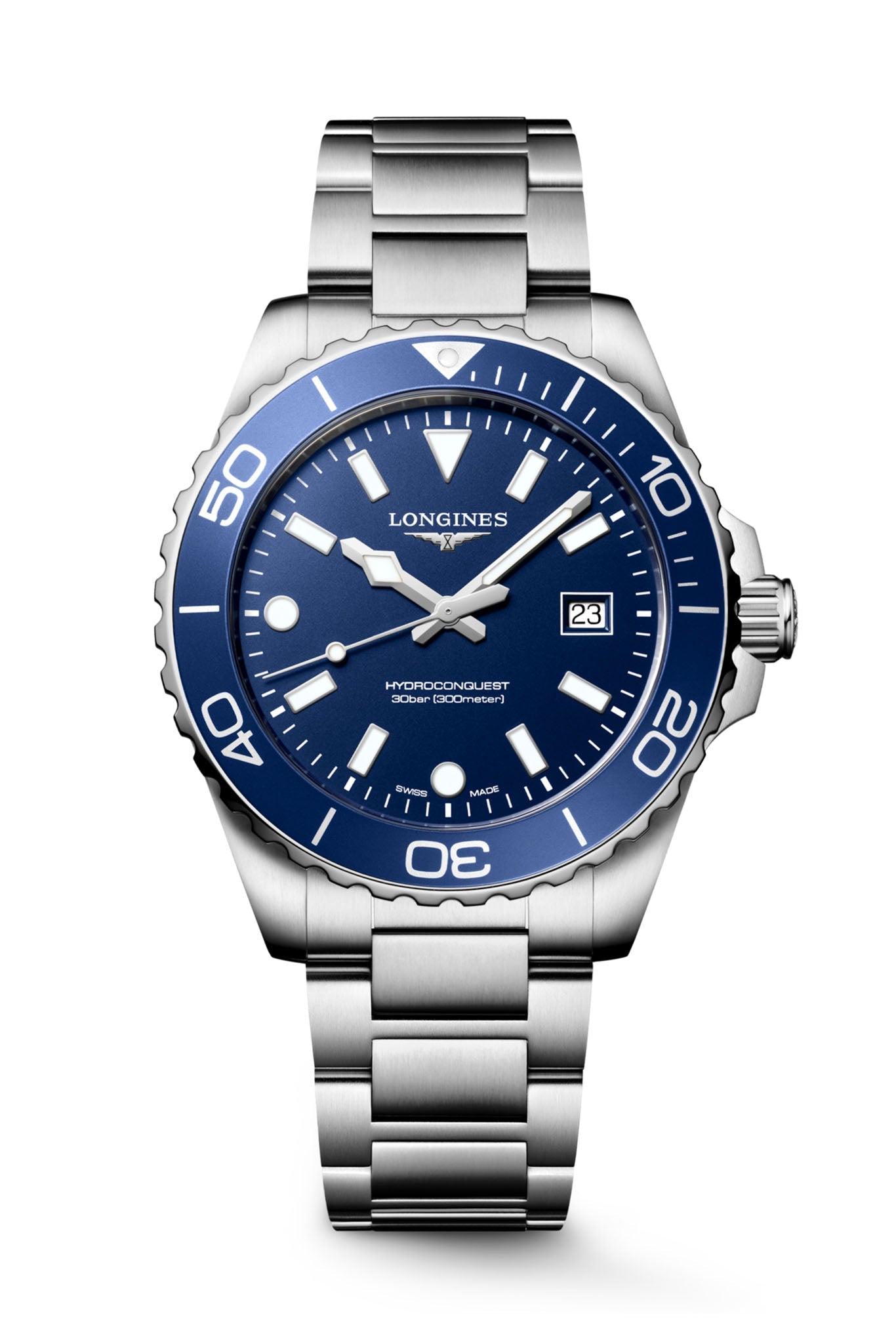Longines Hydroconquest 42 Quartz rannekello L3.769.4.96.6