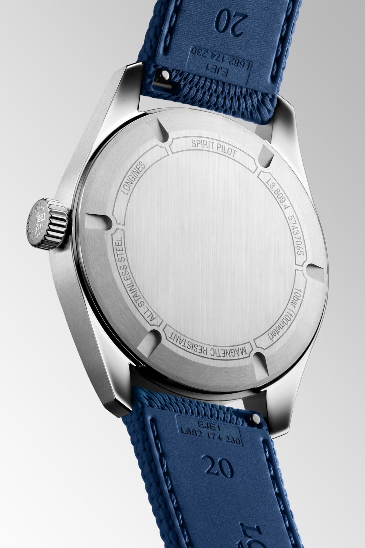 Longines Spirit Pilot L3.809.4.93.9