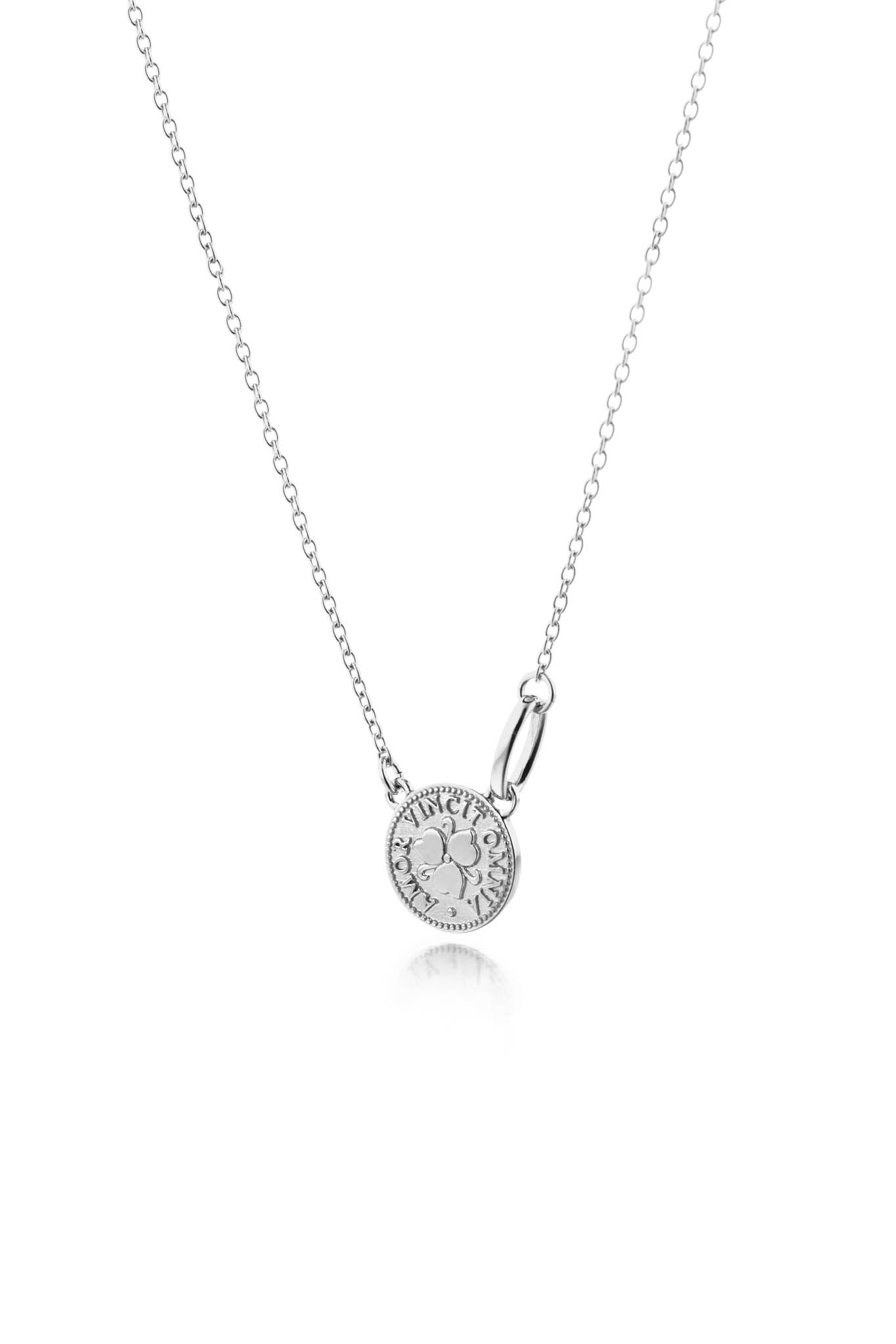 Lumoava Penny hopeinen kaulakoru