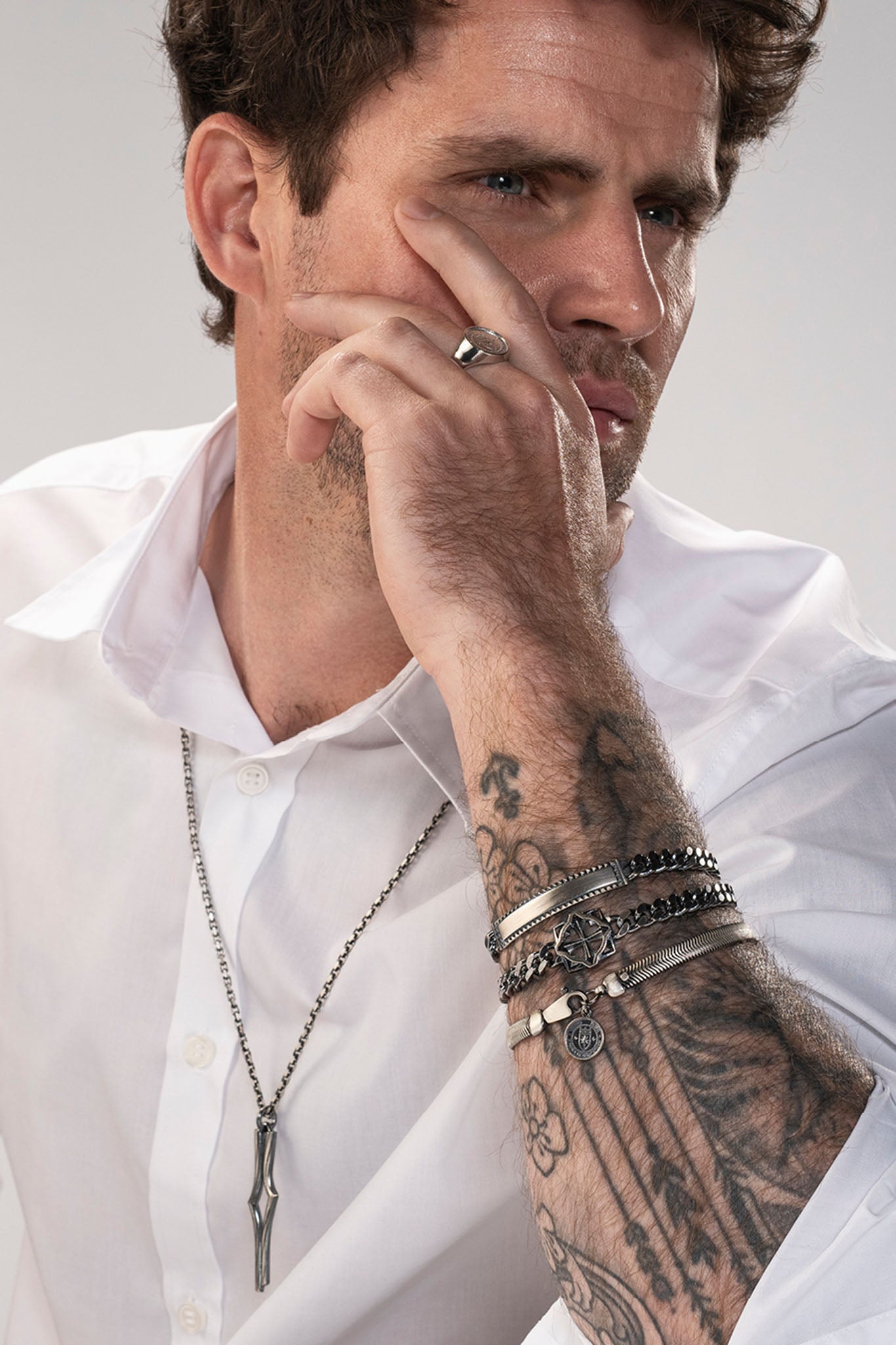 Lumoava Toivo sormus, hopea