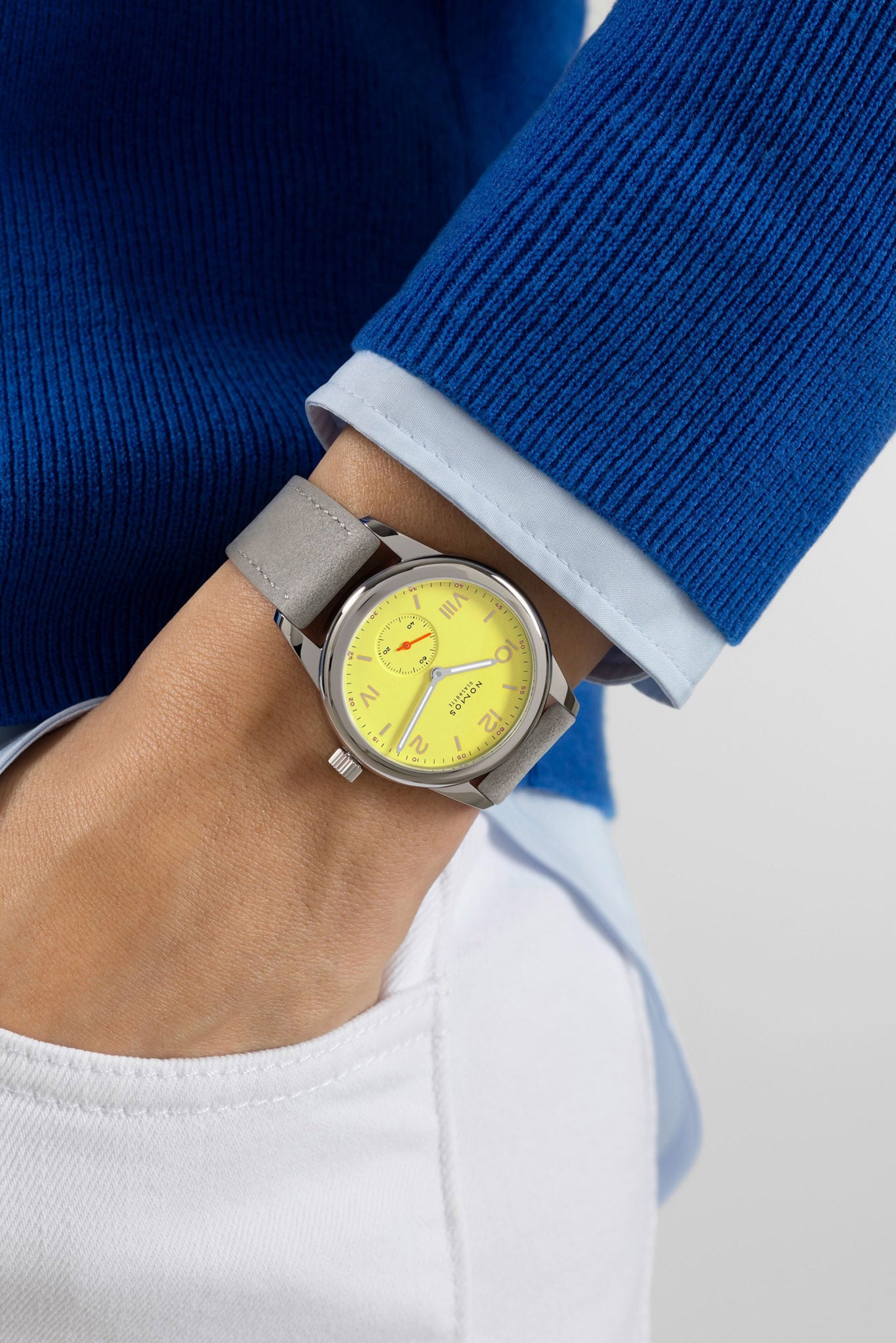 Nomos Glashütte Club Campus 36 Starlight rannekello