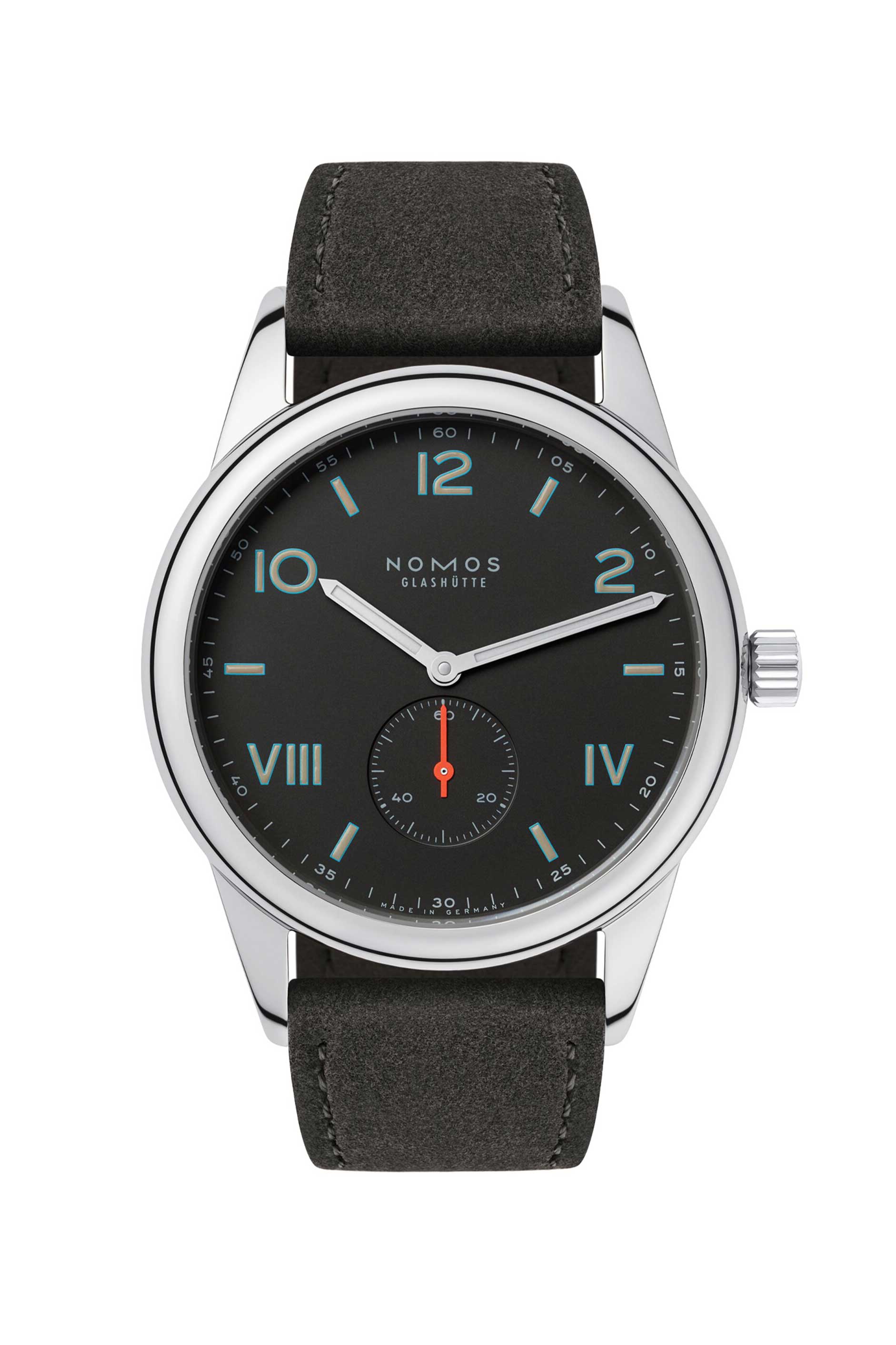 Nomos Glashütte Club Campus 38 Night rannekello