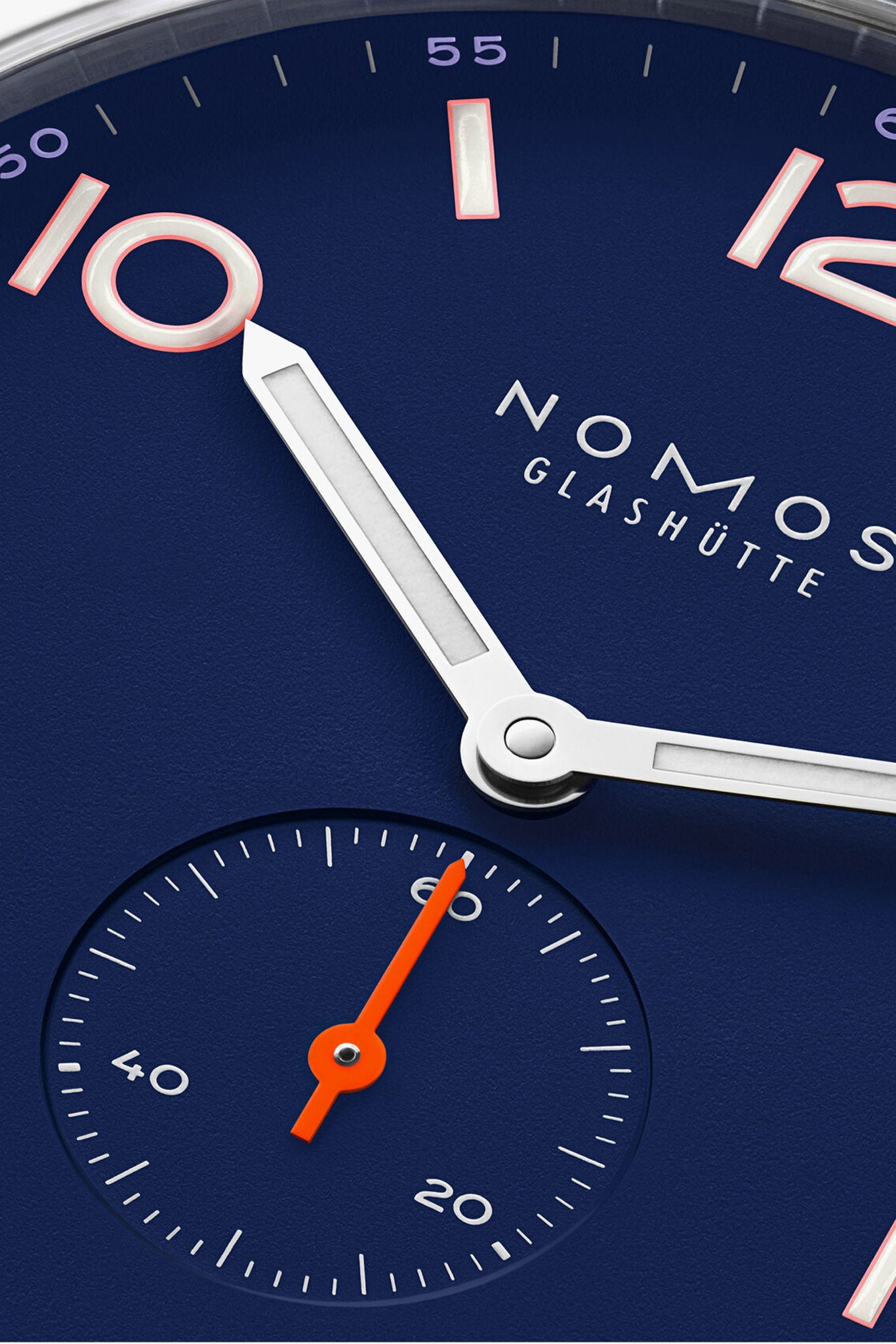 Nomos Glashütte Club Campus 38 Night sky rannekello