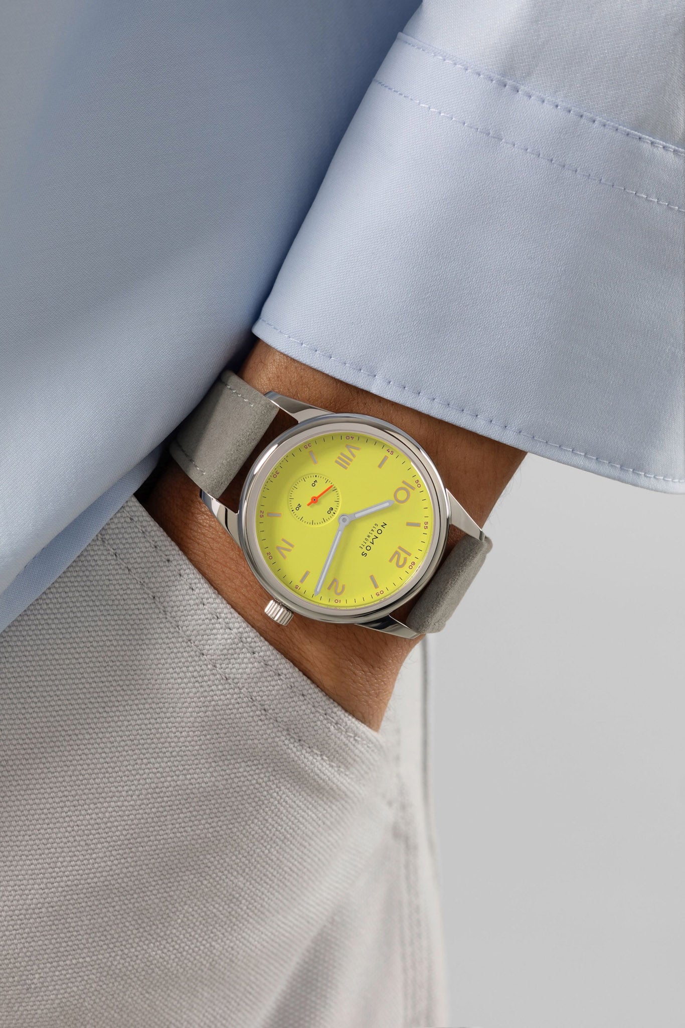 Nomos Glashütte Club Campus 38 Starlight rannekello