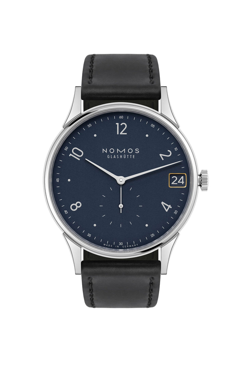 Nomos Glashütte Minimatik 39 Date Blue rannekello 1252 tuotekuva