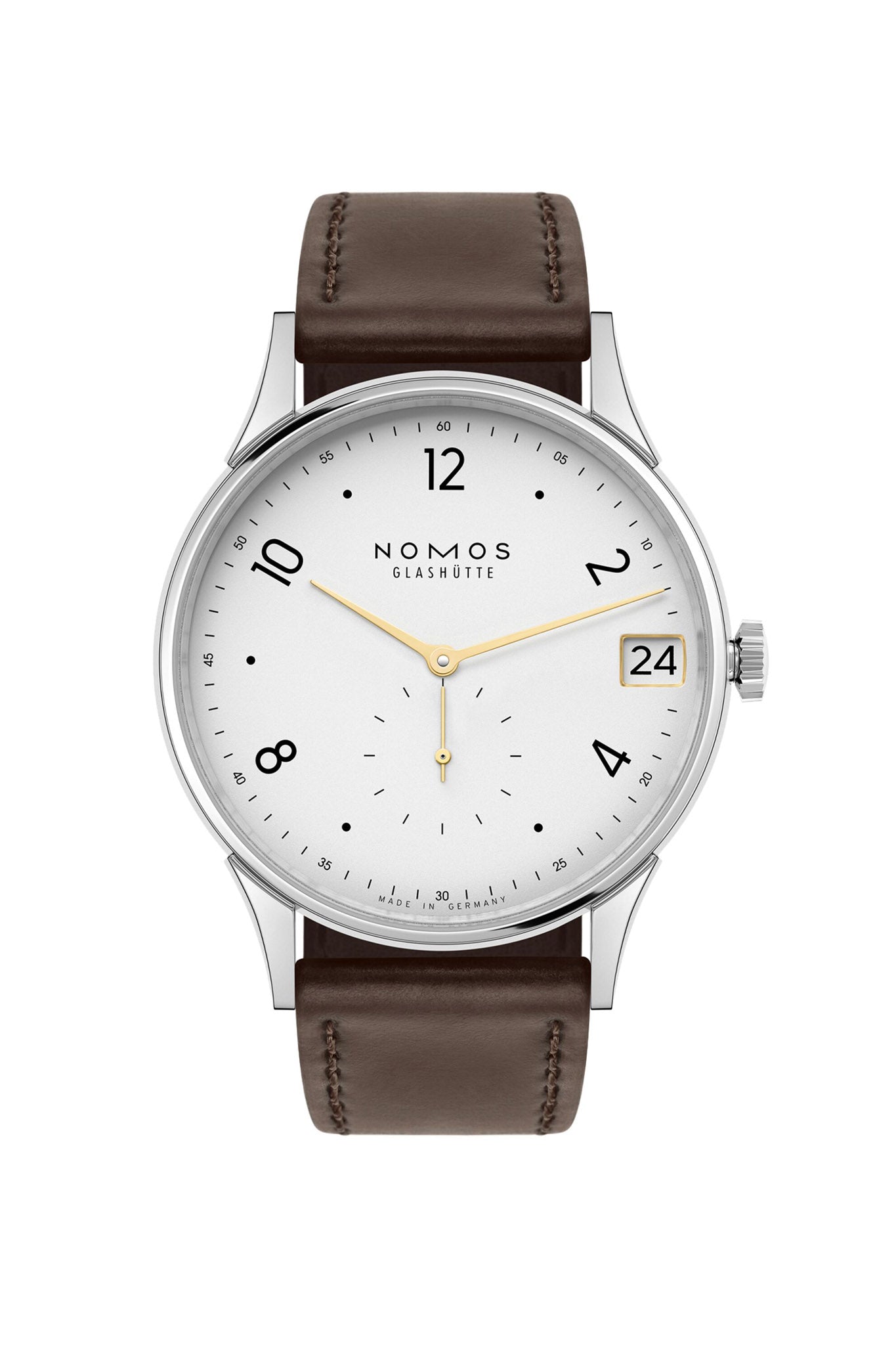 Nomos Glashütte Minimatik 39 Date Gold rannekello