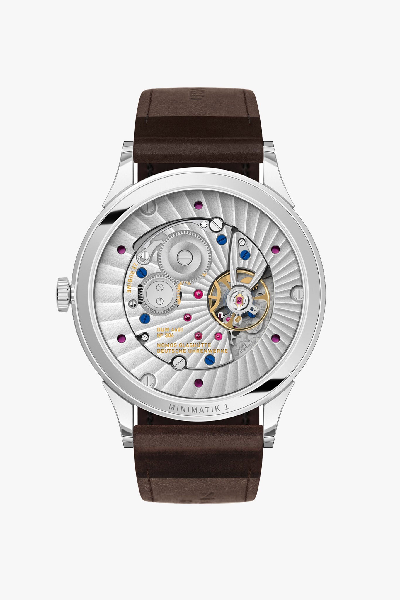 Nomos Glashütte Minimatik 39 Date Gold rannekello