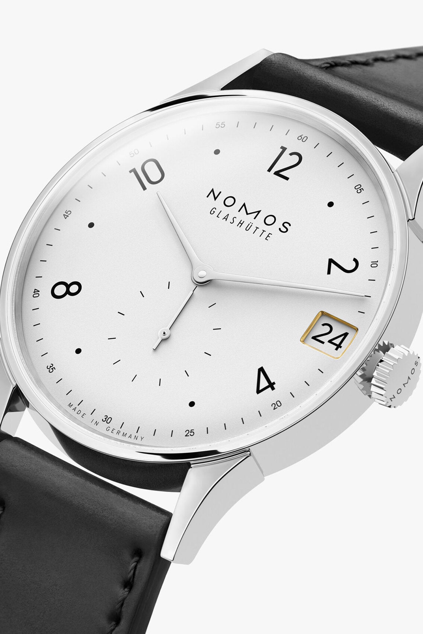 Nomos Glashütte Minimatik 39 Date rannekello