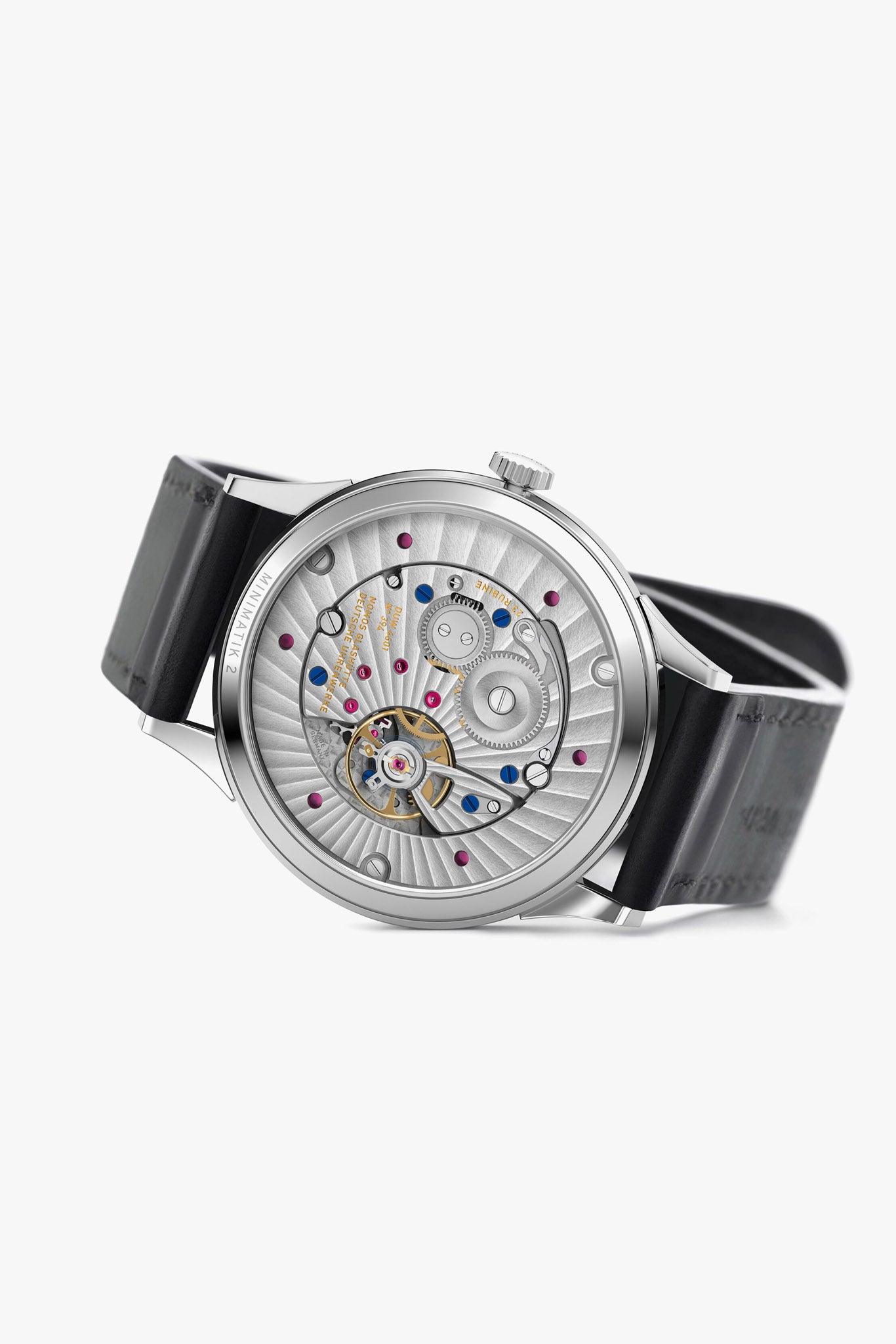 Nomos Glashütte Minimatik 39 Date rannekello
