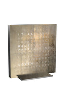 Qlocktwo Earth 13,5 Creator’s Edition Silver & Gold QT-E13-5-FM