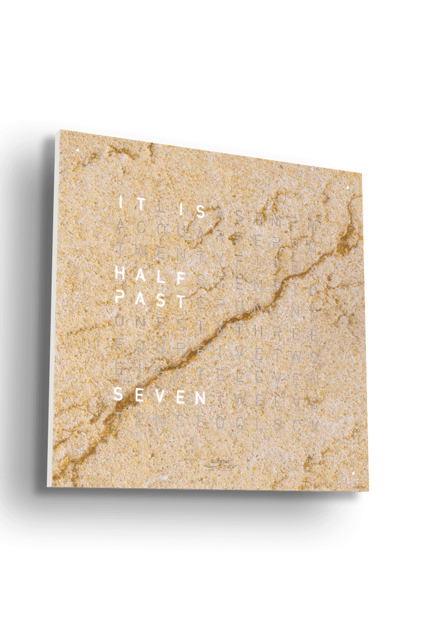 Qlocktwo Earth 45 Creator’s Edition Desert