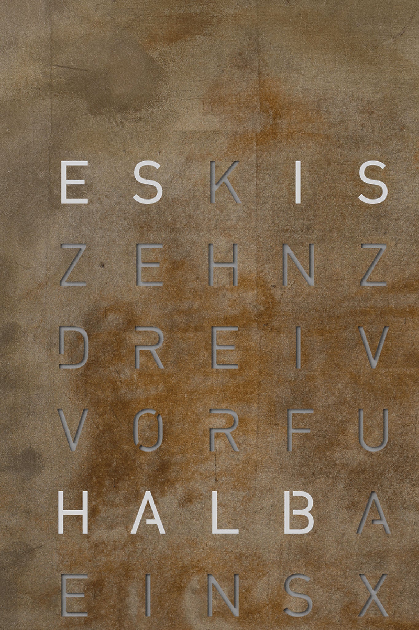 Qlocktwo Earth 45 Creator’s Edition Silver & Gold