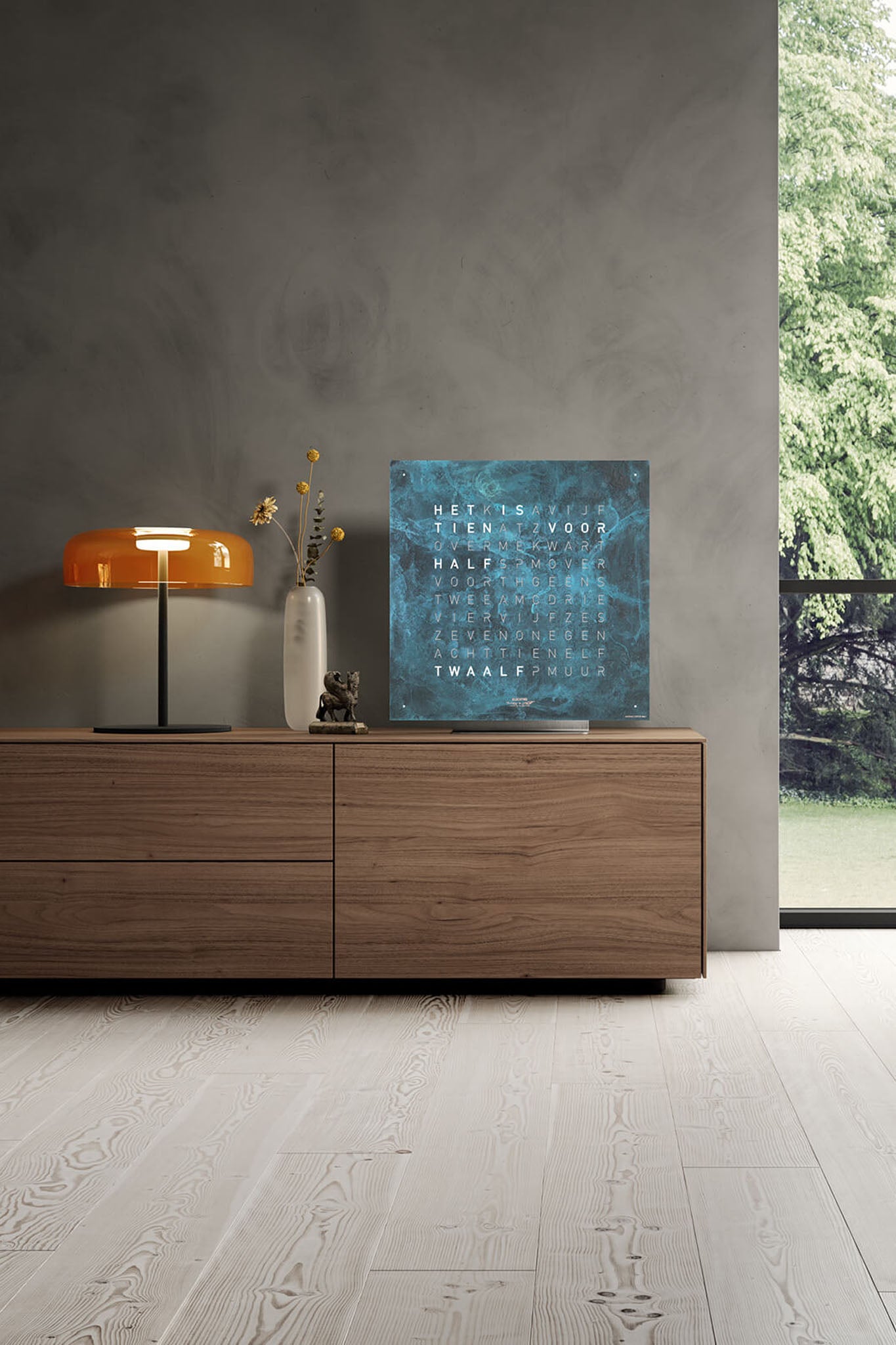 Qlocktwo Earth 45 Creator’s Edition Vintage Copper