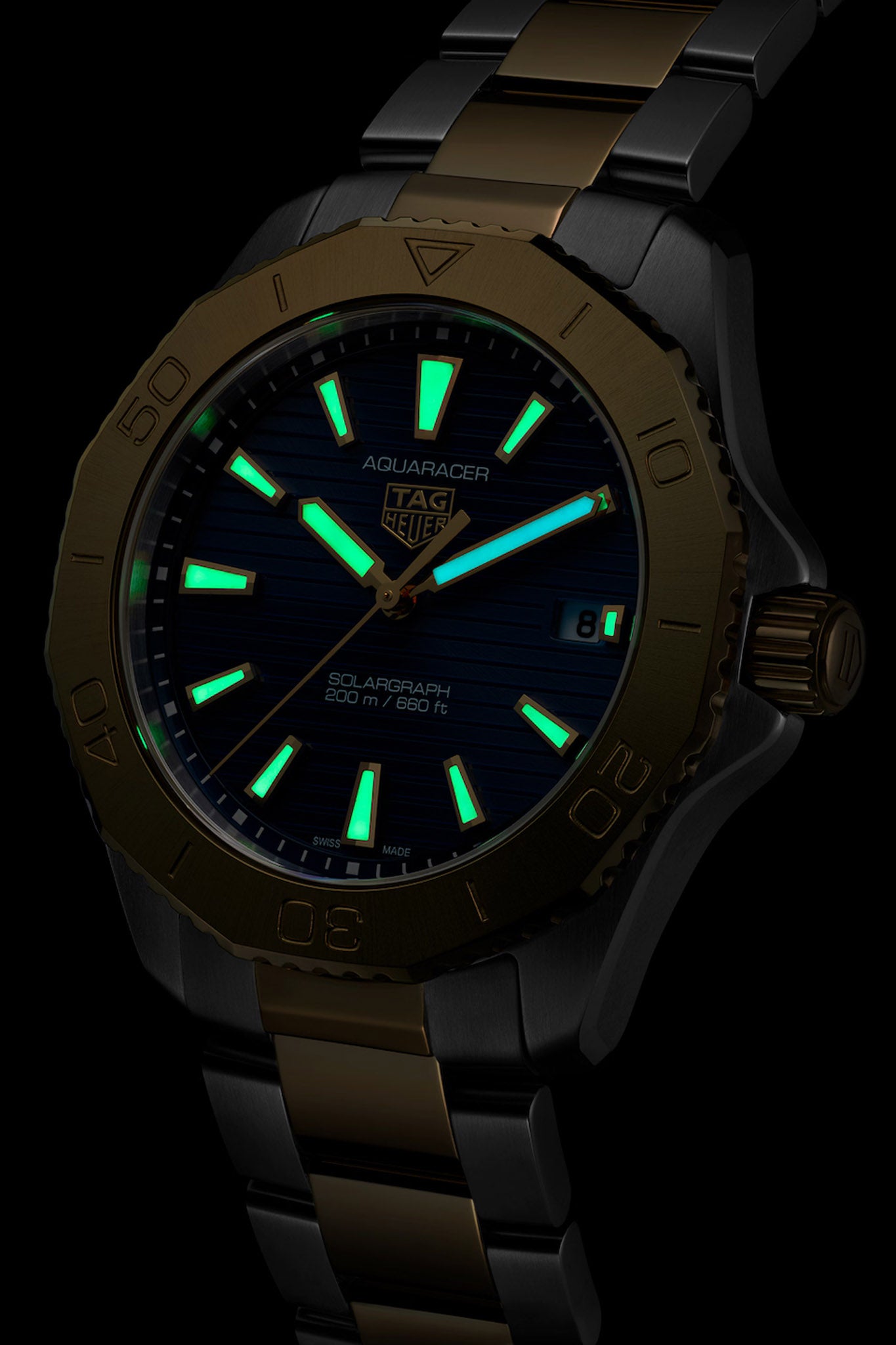 TAG Heuer Aquaracer Professional 200 Solargraph rannekello