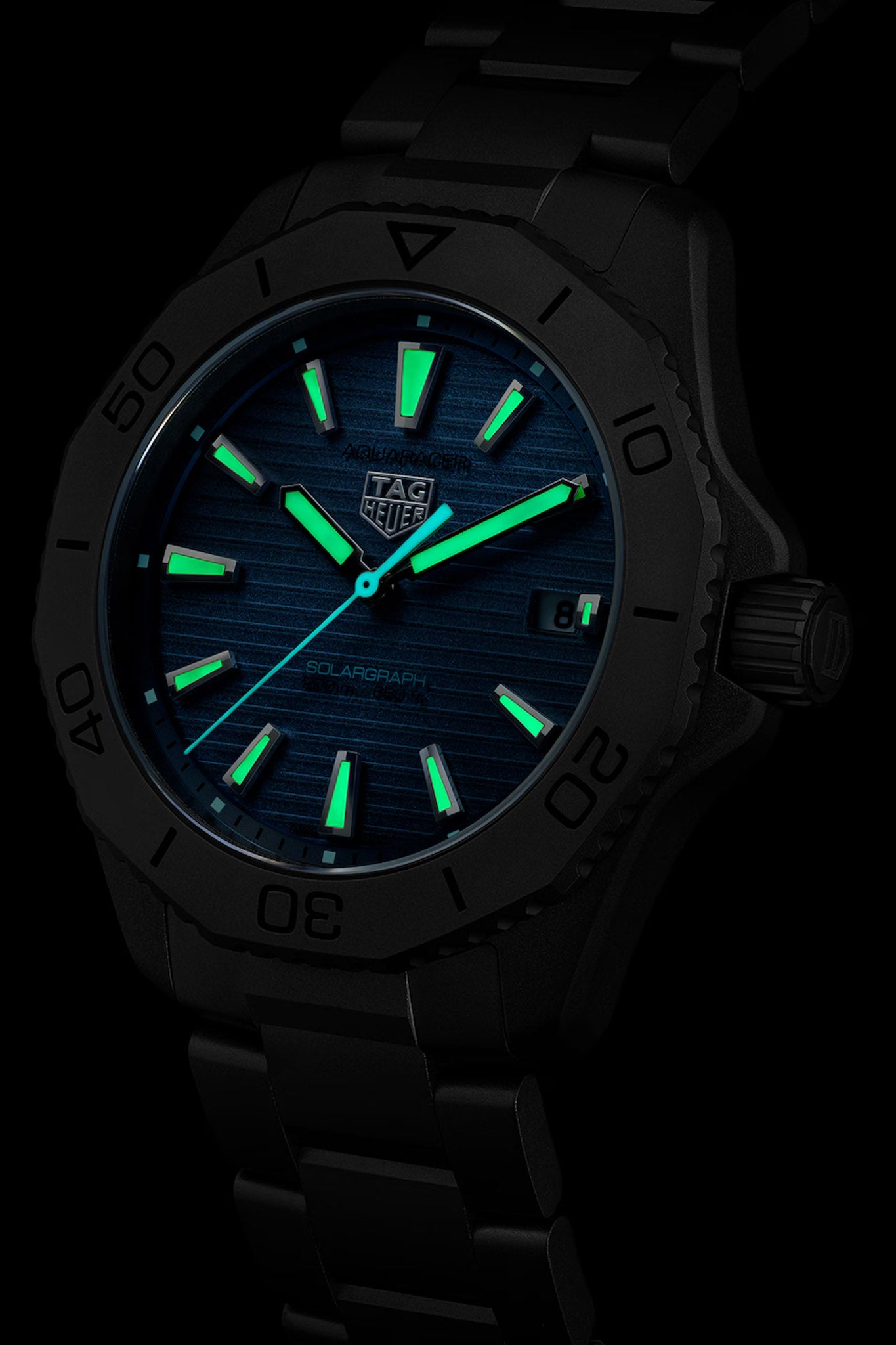 TAG Heuer Aquaracer Professional 200 Solargraph rannekello