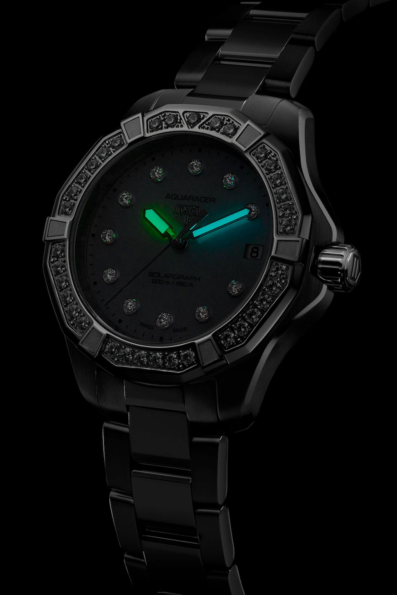 TAG Heuer Aquaracer Professional 200 Solargraph rannekello