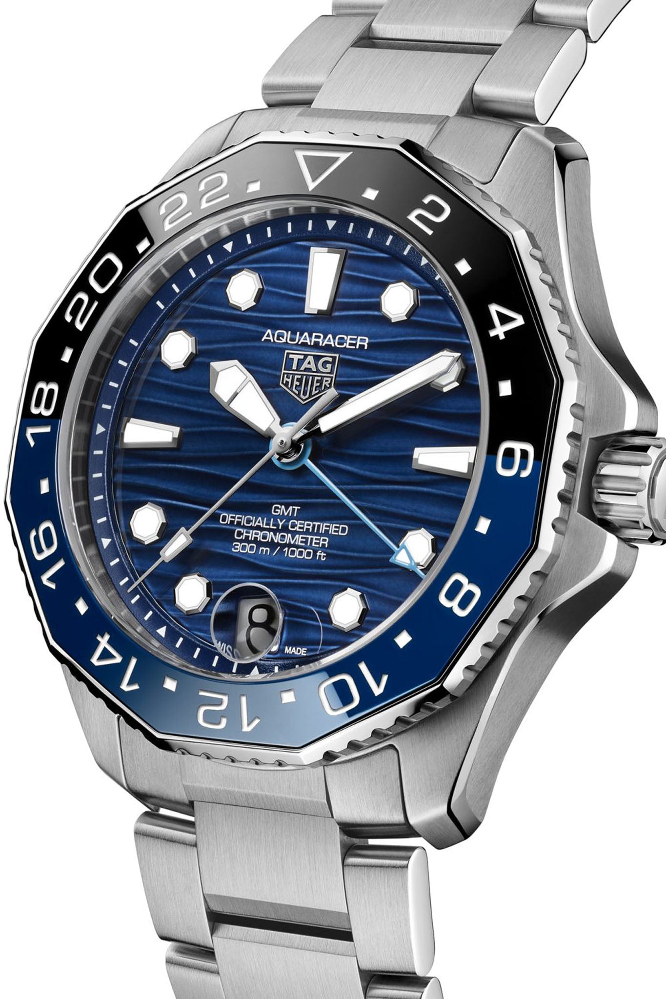 TAG Heuer Aquaracer Professional 300 GMT rannekello