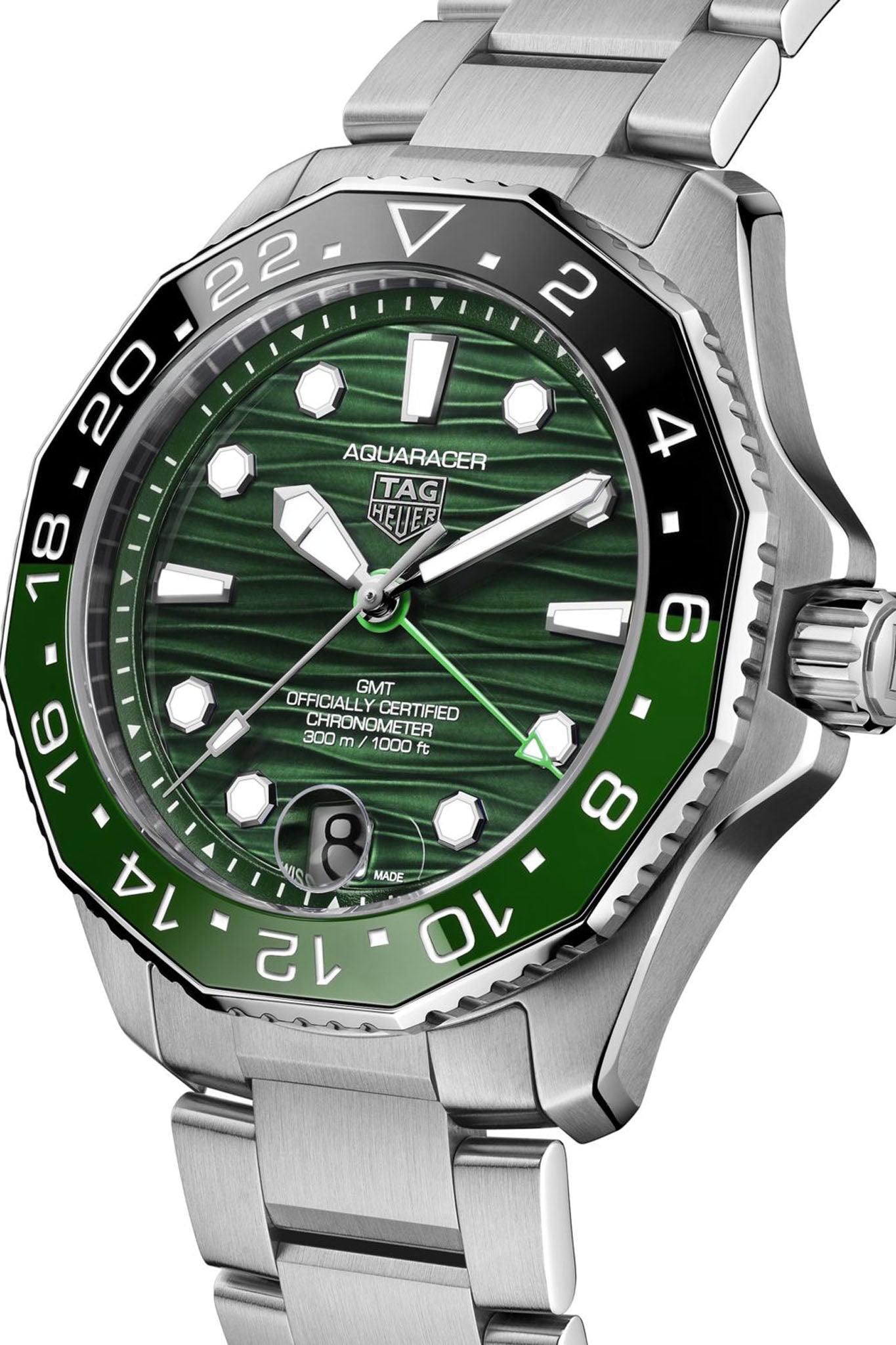 TAG Heuer Aquaracer Professional 300 GMT rannekello