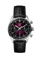 TAG Heuer Carrera Glassbox 39 Purple CBS2219.FC6607