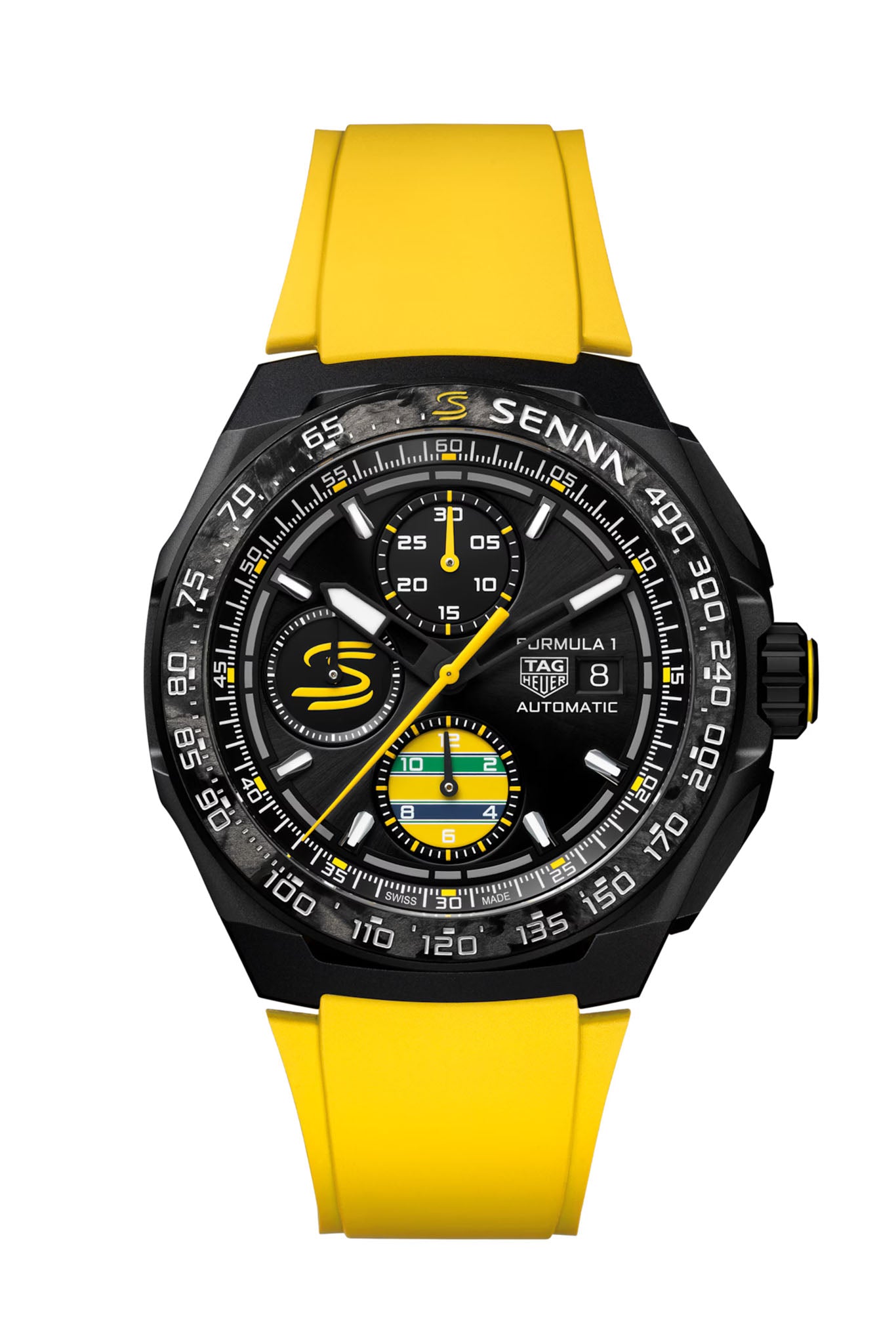 TAG Heuer Formula 1 Chronograph x Senna rannekello