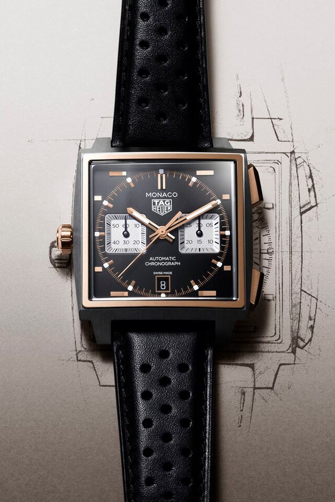 Tag heuer Monaco Chronograph CDW2150.FC8360