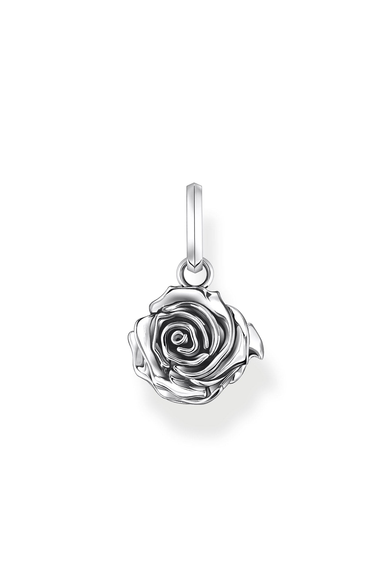 Thomas Sabo Midnight Rose hopeinen riipus