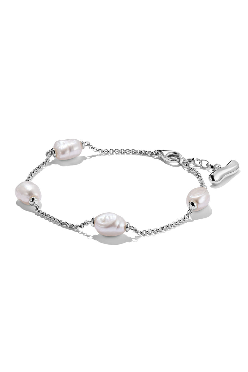 Thomas Sabo Natural beauty hopeinen helmirannekoru A2189-082-14-L19V tuotekuva