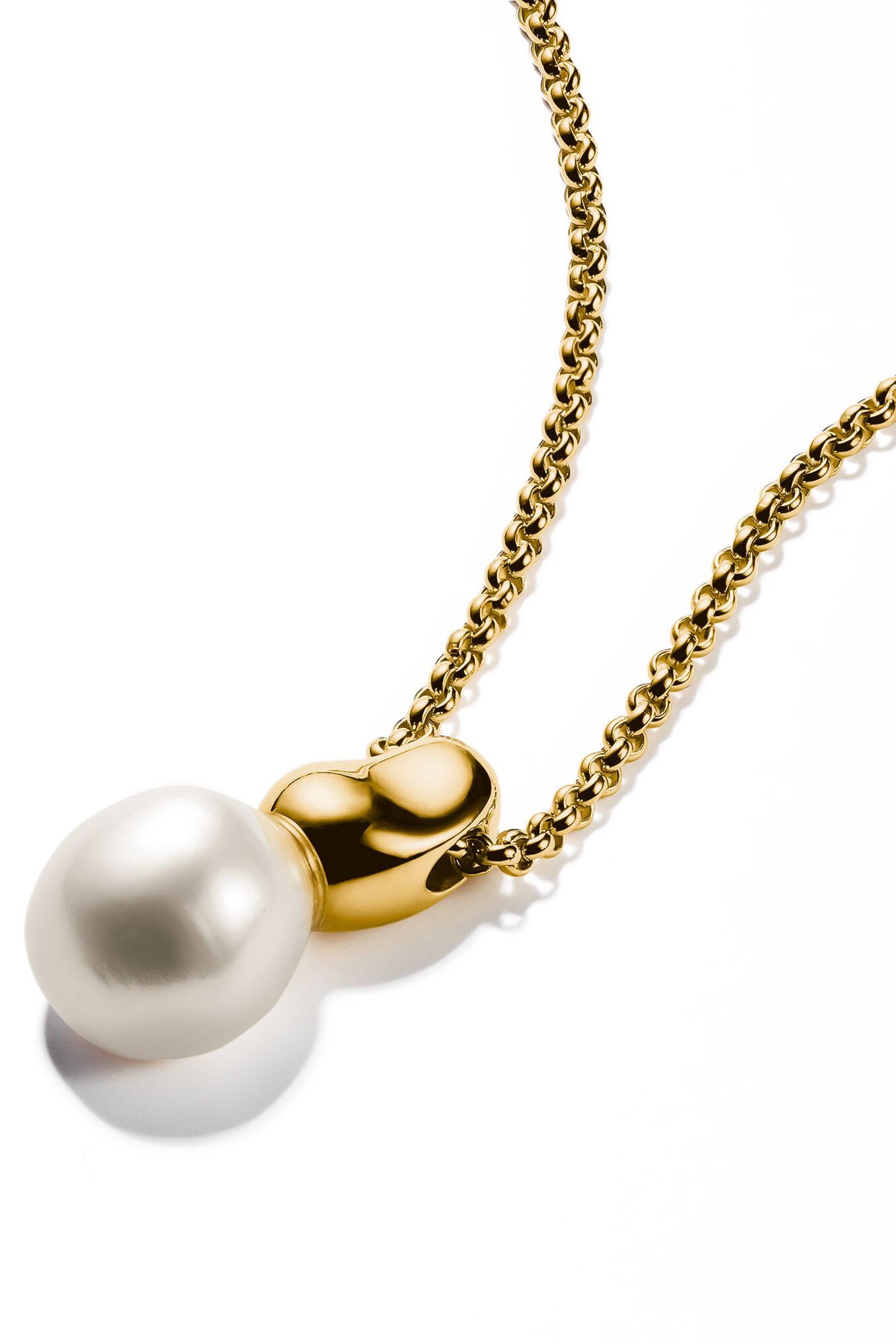 Thomas Sabo Natural beauty hopeinen kullattu helmikaulakoru