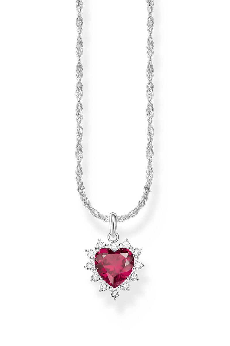 Thomas Sabo Romance Heart hopeinen sydän -kaulakoru KE2305-013-10 tuotekuva