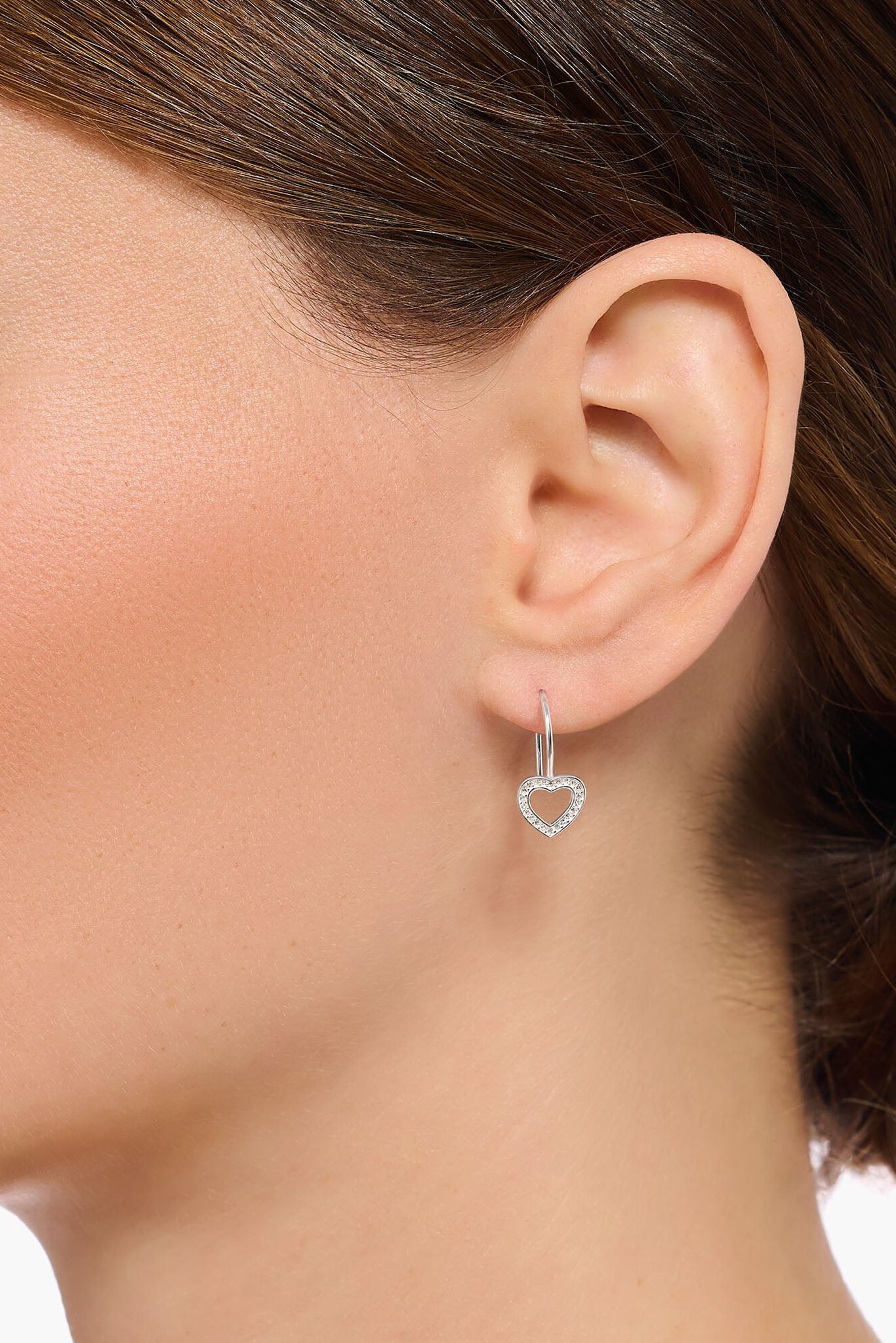 Thomas Sabo Sydämet hopeiset korvakorut